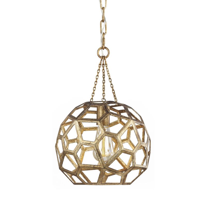 Alexa Hampton Feccetta 16 Inch Mini Pendant by Visual Comfort Studio