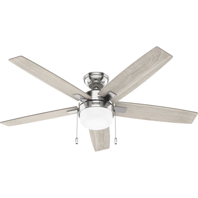 Anisten 52 Inch Ceiling Fan with Light Kit by Hunter Fan