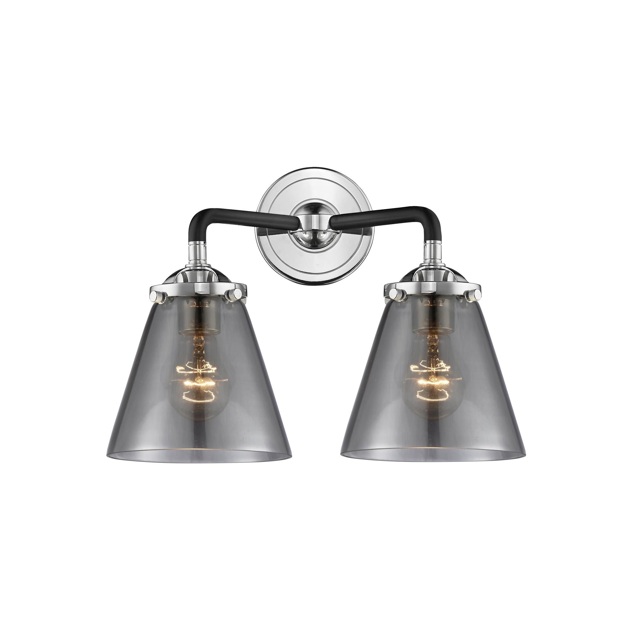 Bruno Marashlian Cone 14 Inch 2 Light Bath Vanity Light by Innovations Lighting