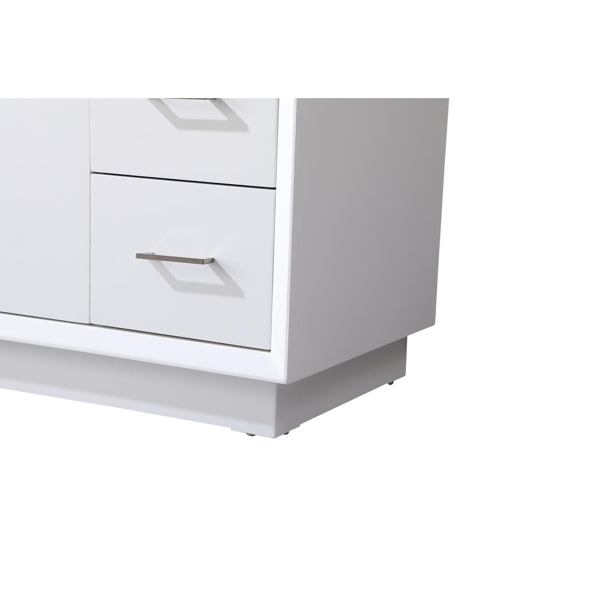 Shown in White finish