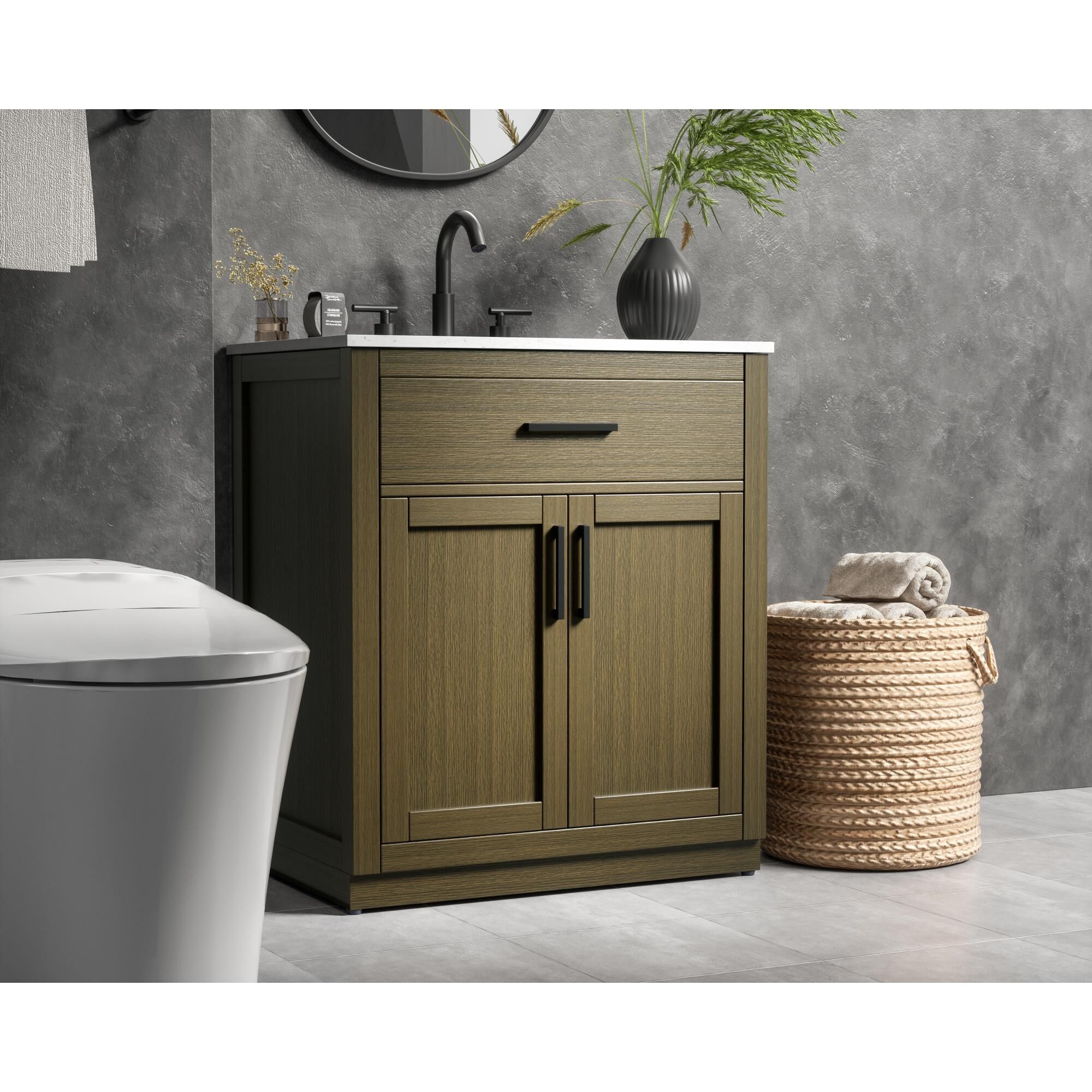 Shown in Chestnut Brown finish