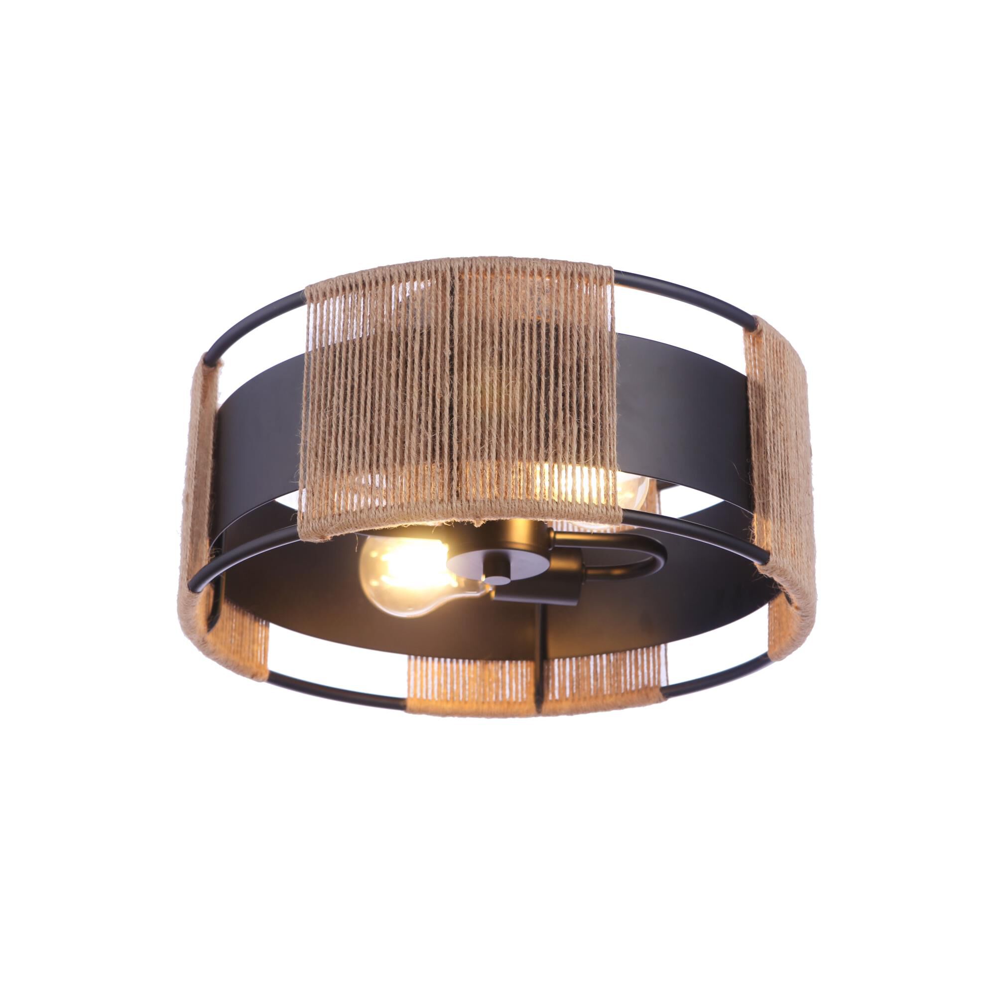 Kensey 14 Inch Semi Flush Mount,