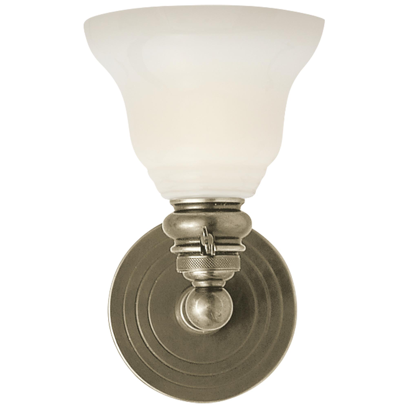 Visual Comfort Signature Collection Chapman & Myers Boston 9 Inch Wall Sconce
