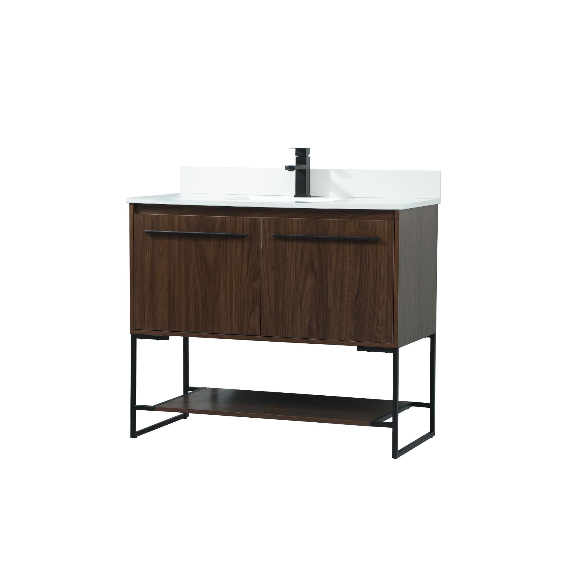 Shown in Walnut finish