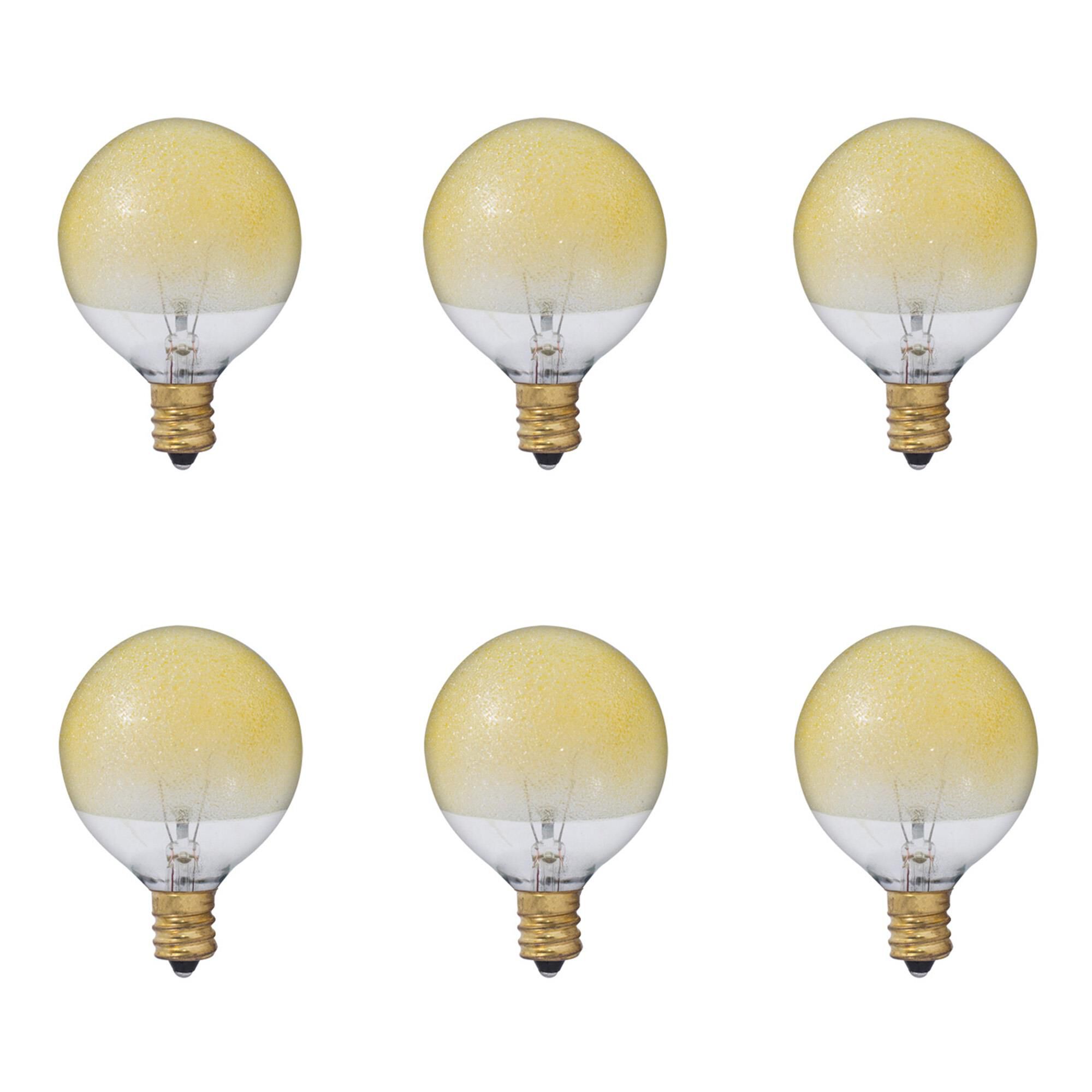 40 Watt 0K G16.5 Incandescent Light Bulb,