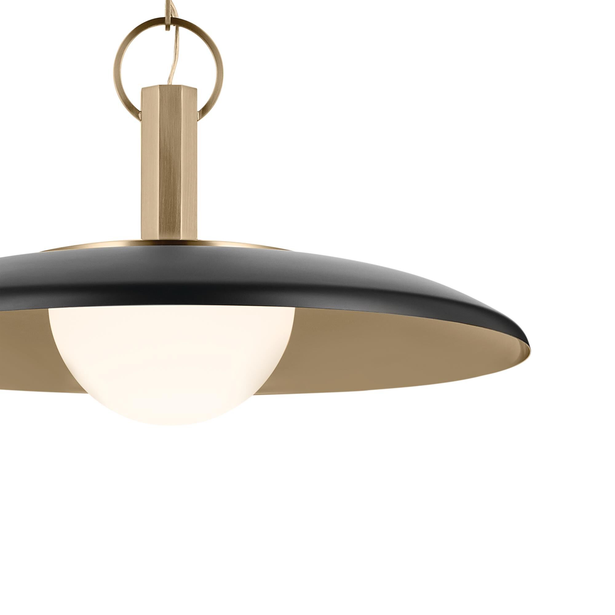Shown in Black finish
