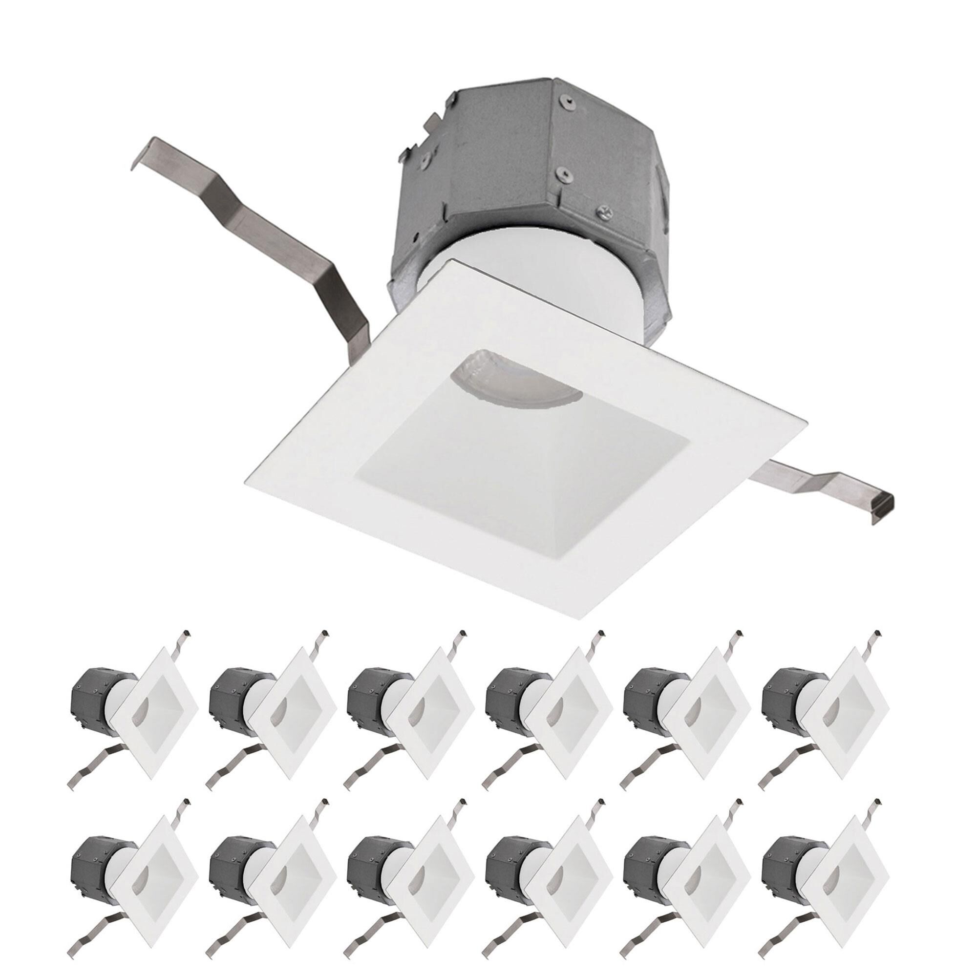 Pop-In 9 Inch Recessed Lighting Trim pack of 12 by WAC Lighting