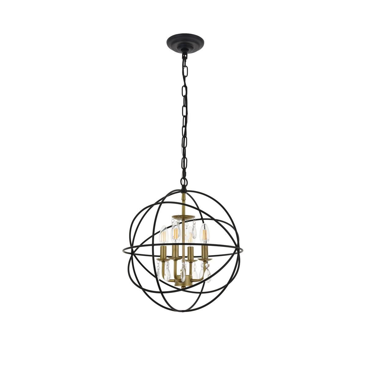 Wallace 16 Inch Large Pendant by Elegant Lighting