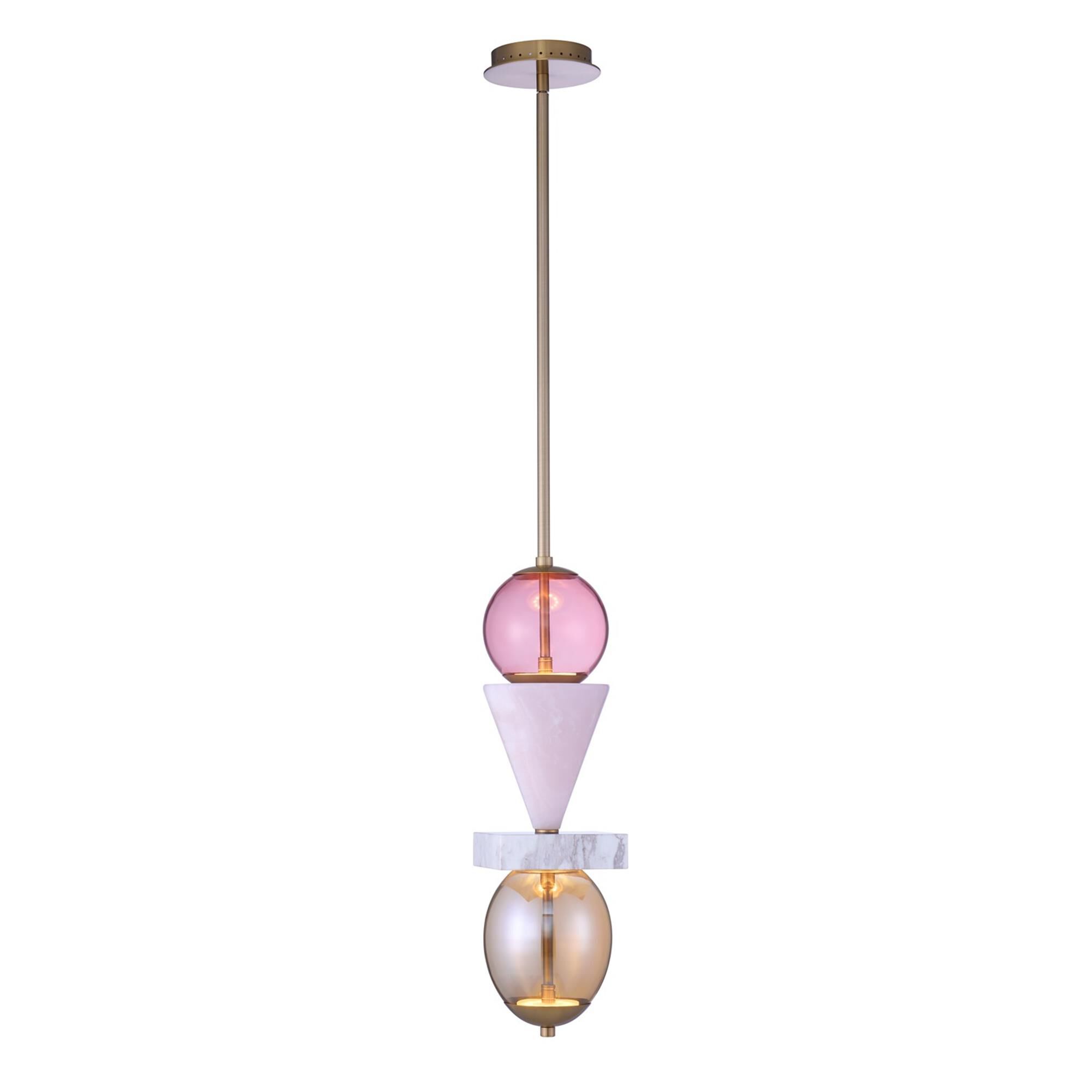 Shown in Winter Brass finish
