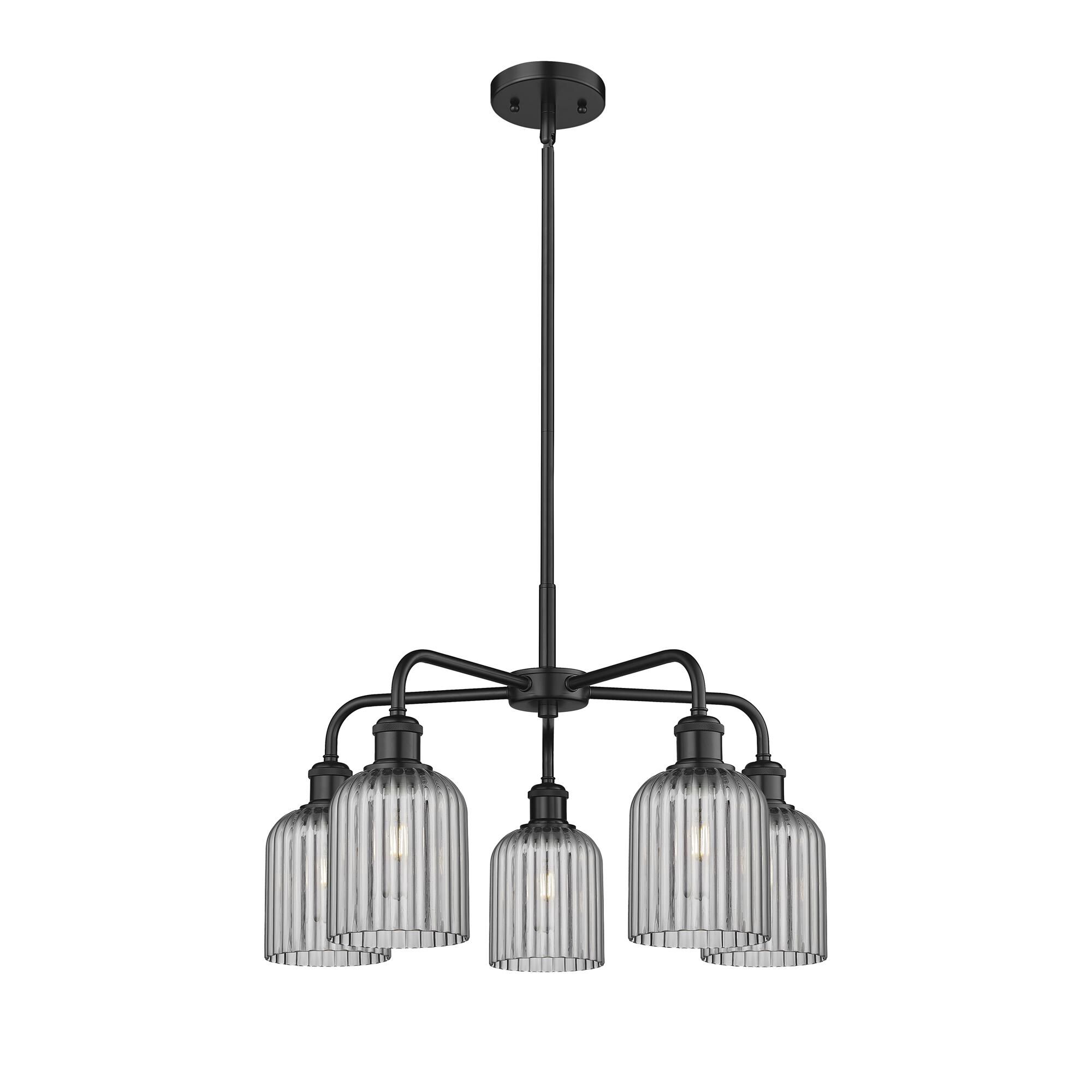 Shown in Matte Black finish and Light Smoke shade