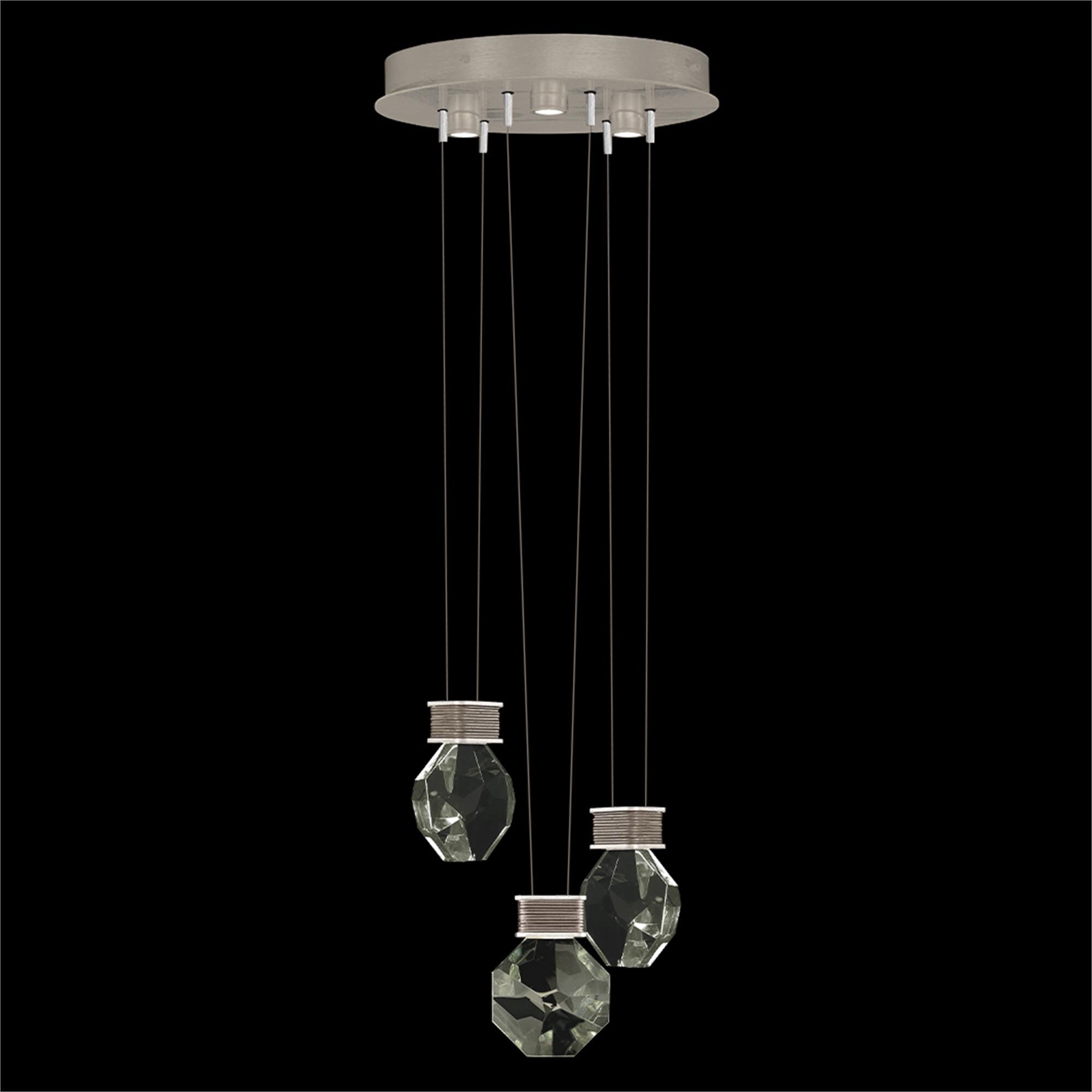 Shown with True crystal and False glass