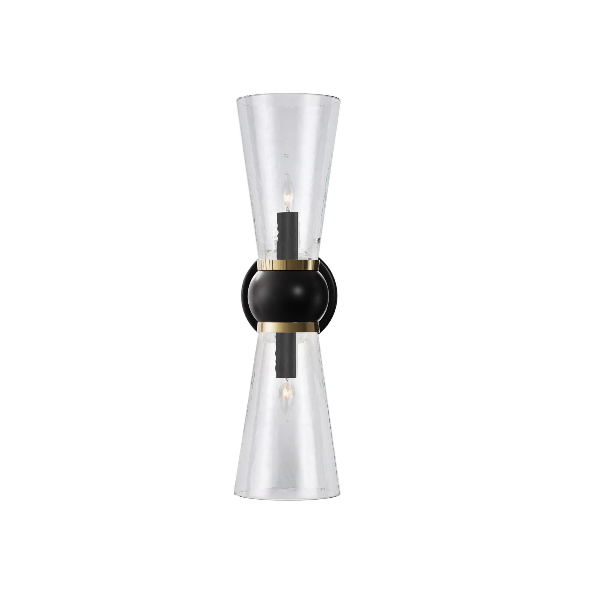 Shown in Oil Rubbed Bronze, Clear, Polished Brass finish