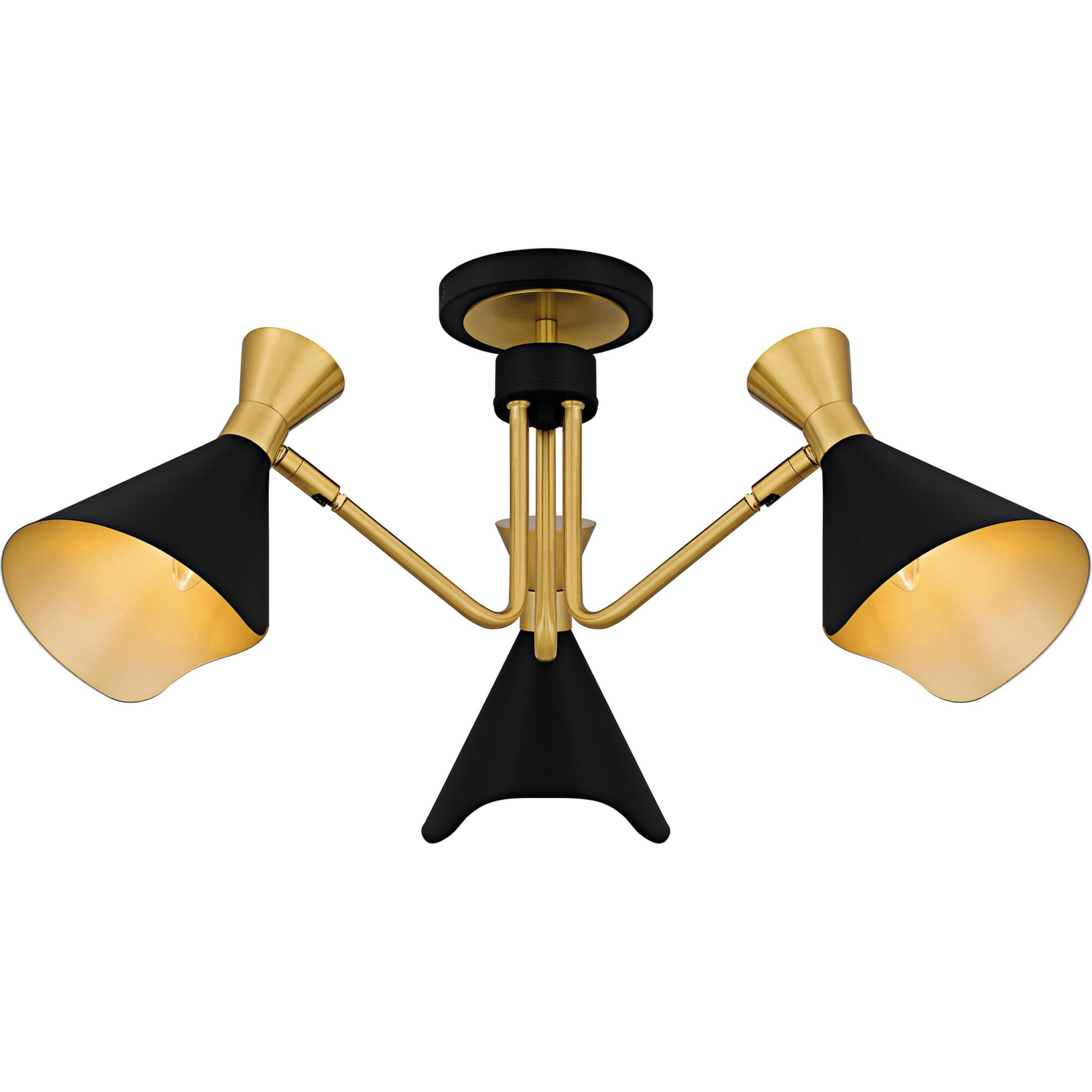 Arden 26 Inch Semi Flush Mount by Quoizel