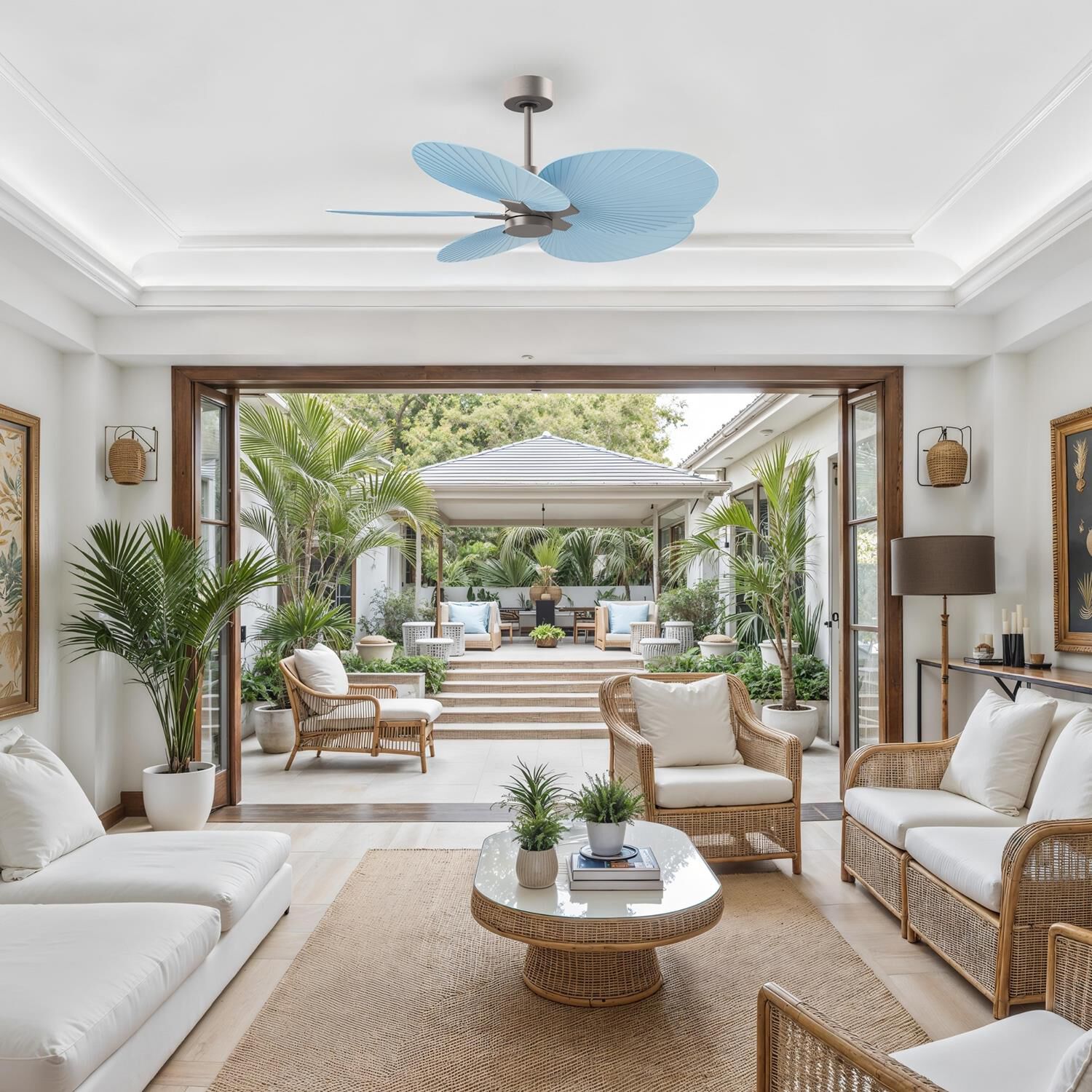 Alessandra Tropical 48 Inch Ceiling Fan by Matthews Fan Company