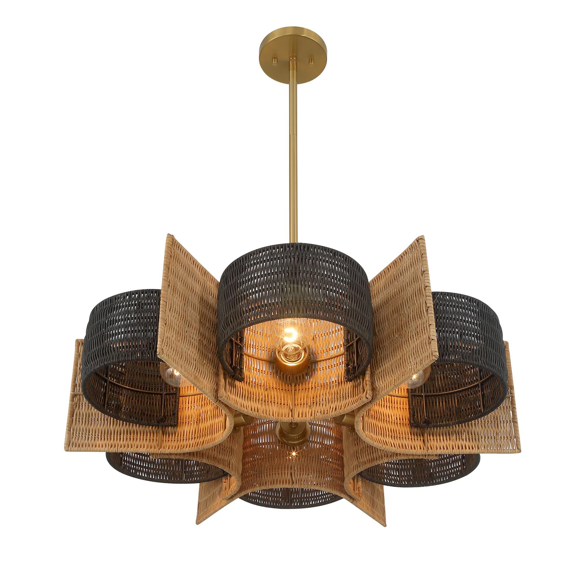 Breegan Jane Espacio 28 Inch Chandelier by Savoy House