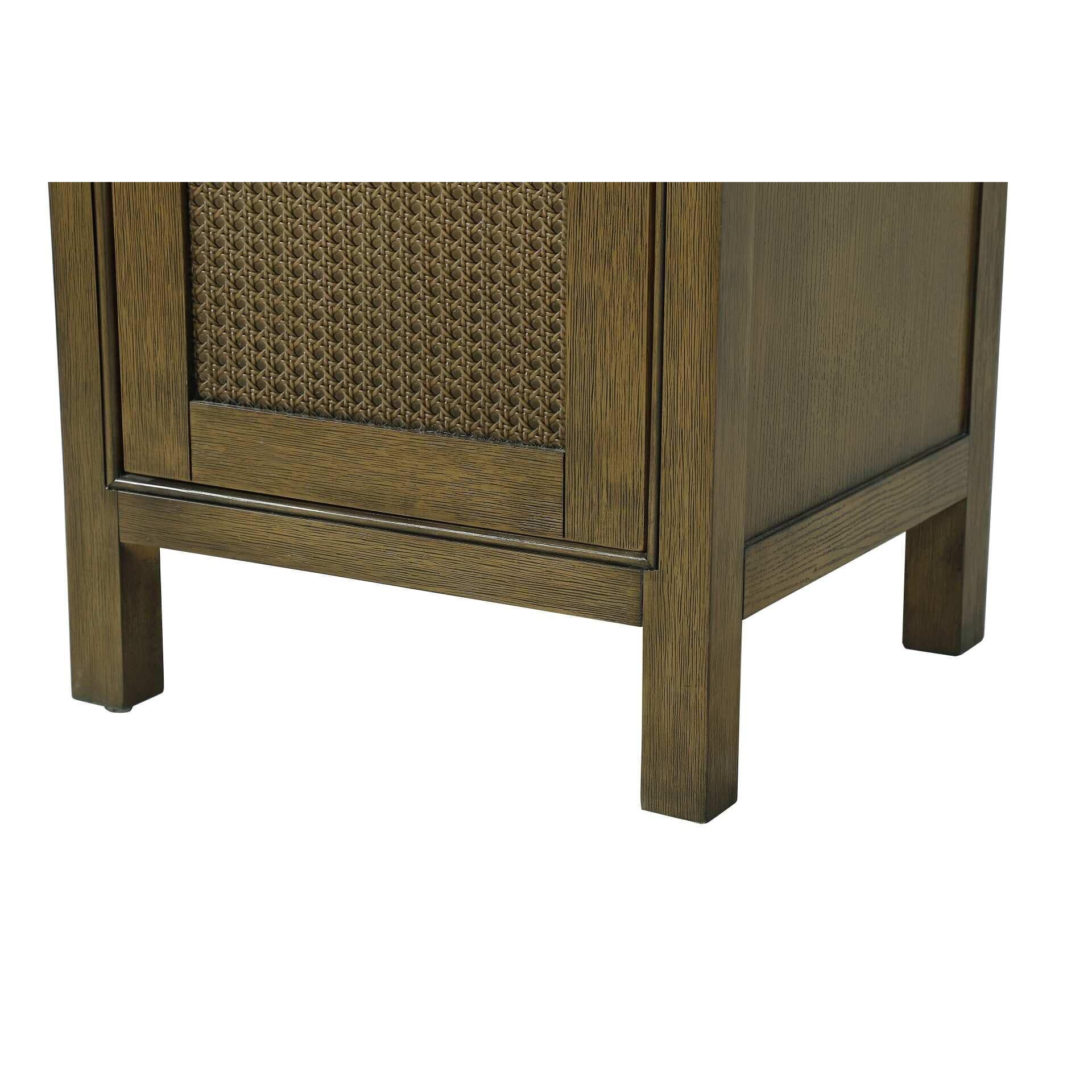 Shown in Hazel Oak finish