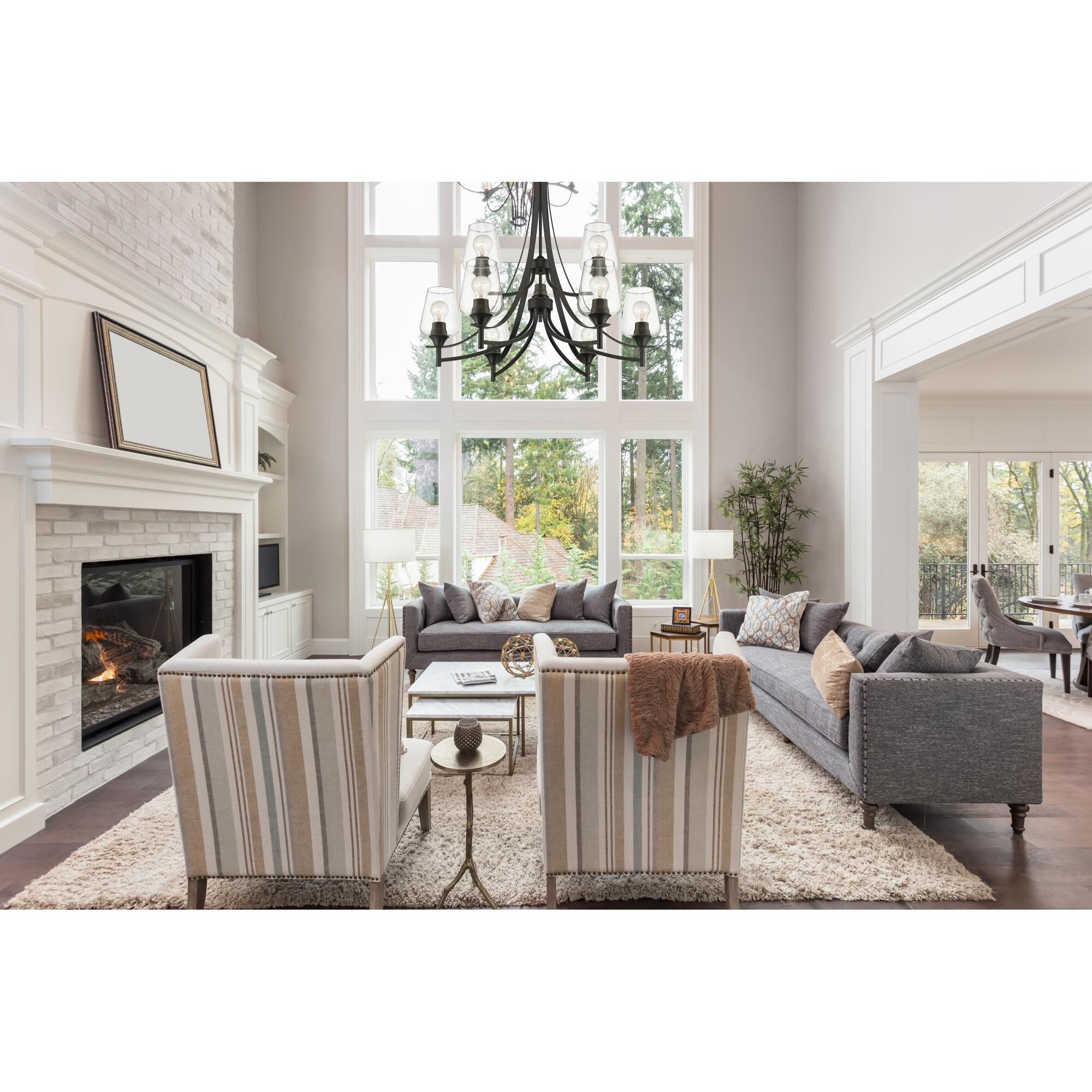 Joliet 31 Inch 9 Light Chandelier by Z-Lite