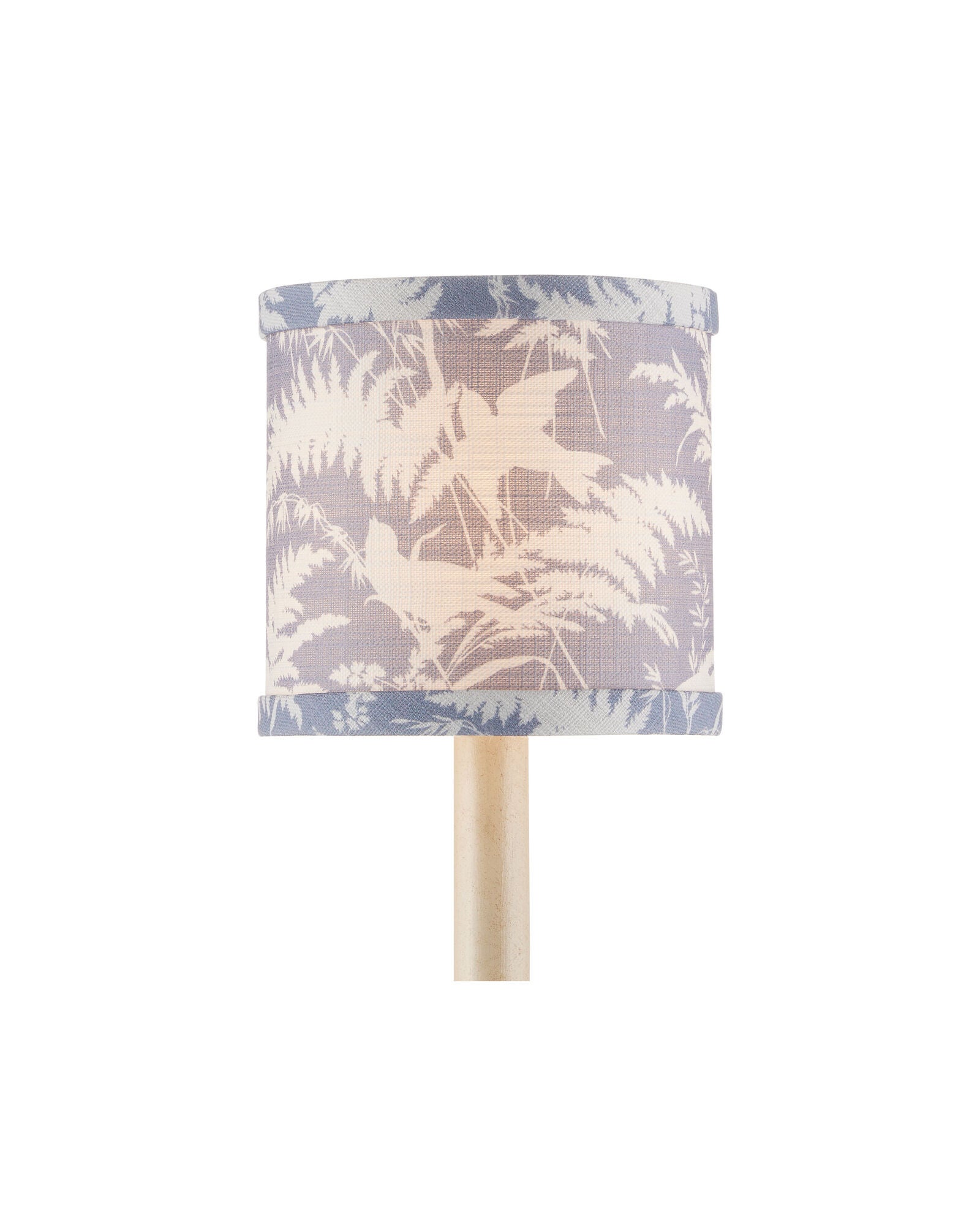 Shown in Dusty Blue and Ivory finish