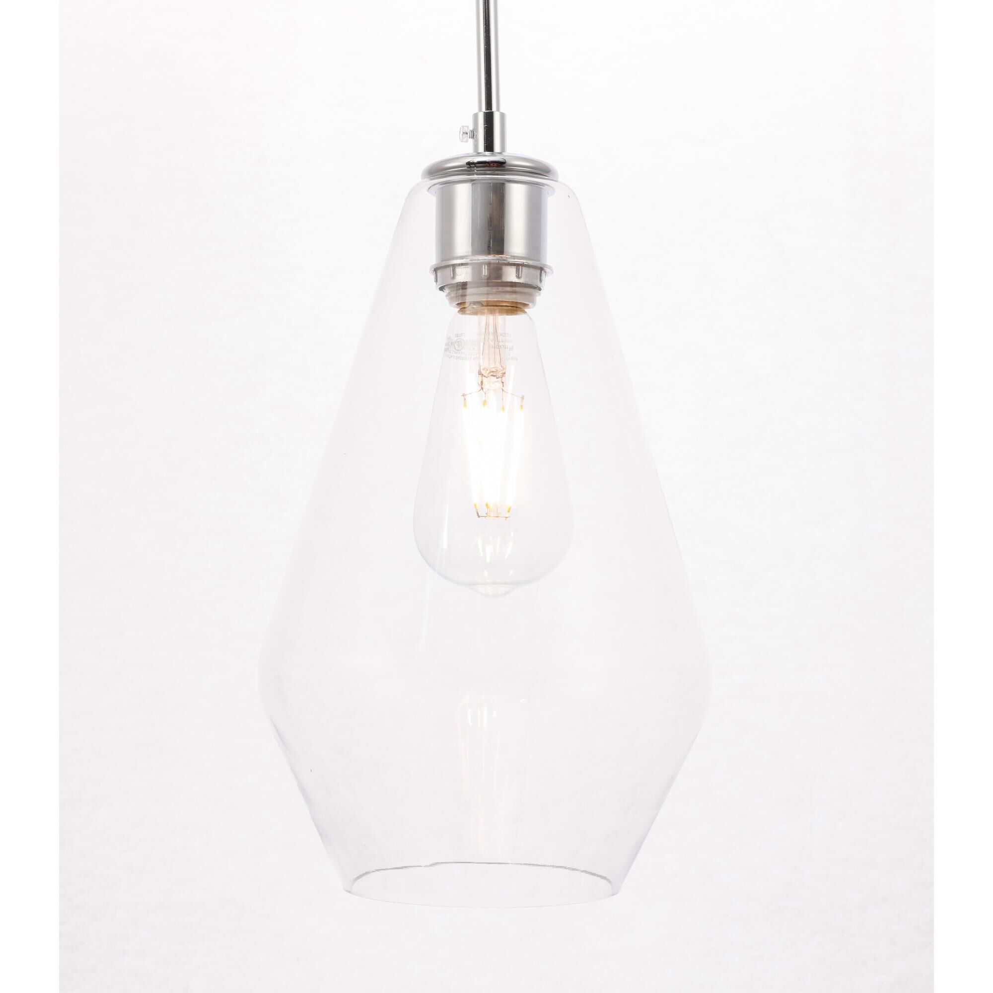Gene 7 Inch Mini Pendant by Elegant Lighting