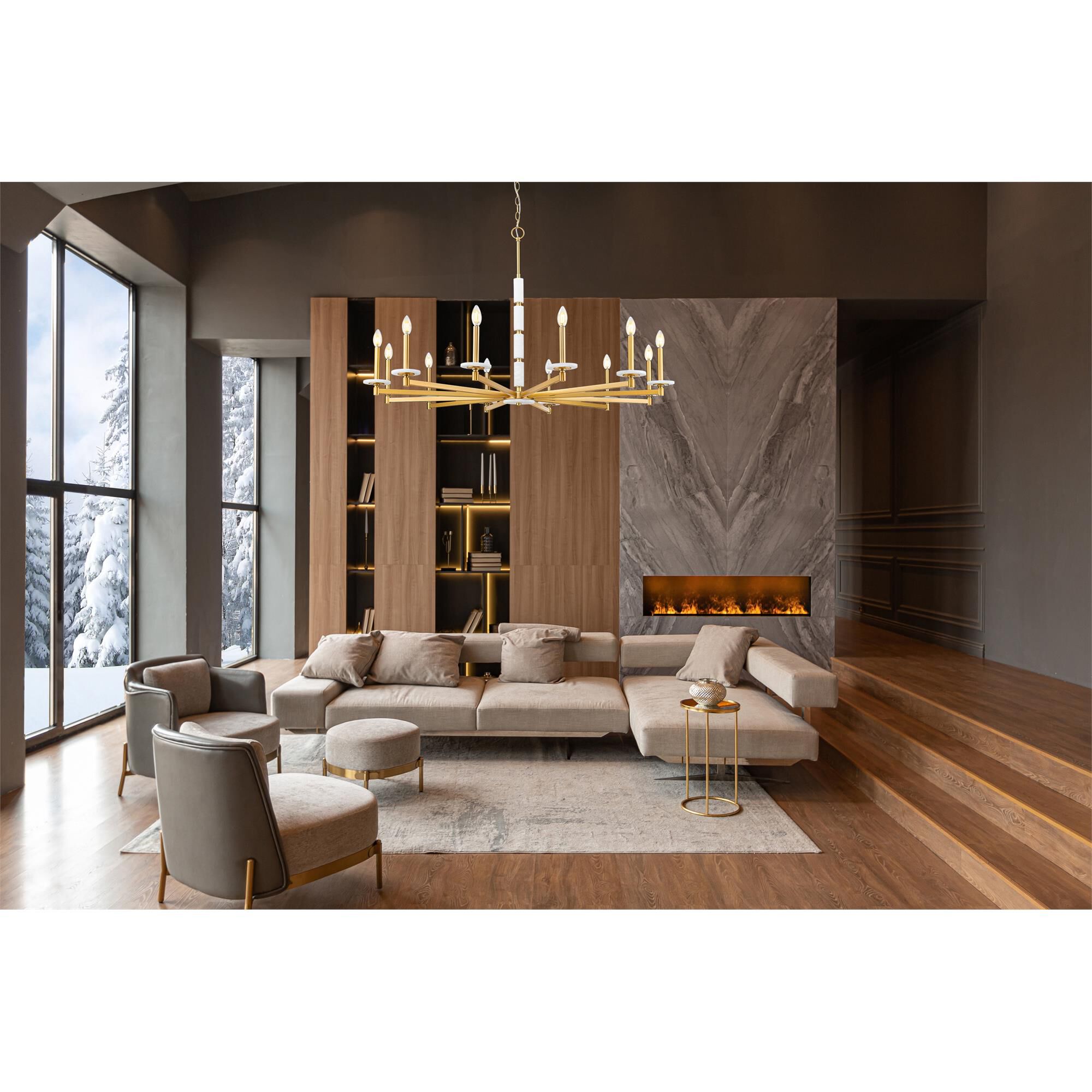 Kaden 48 Inch Chandelier by Z Lite