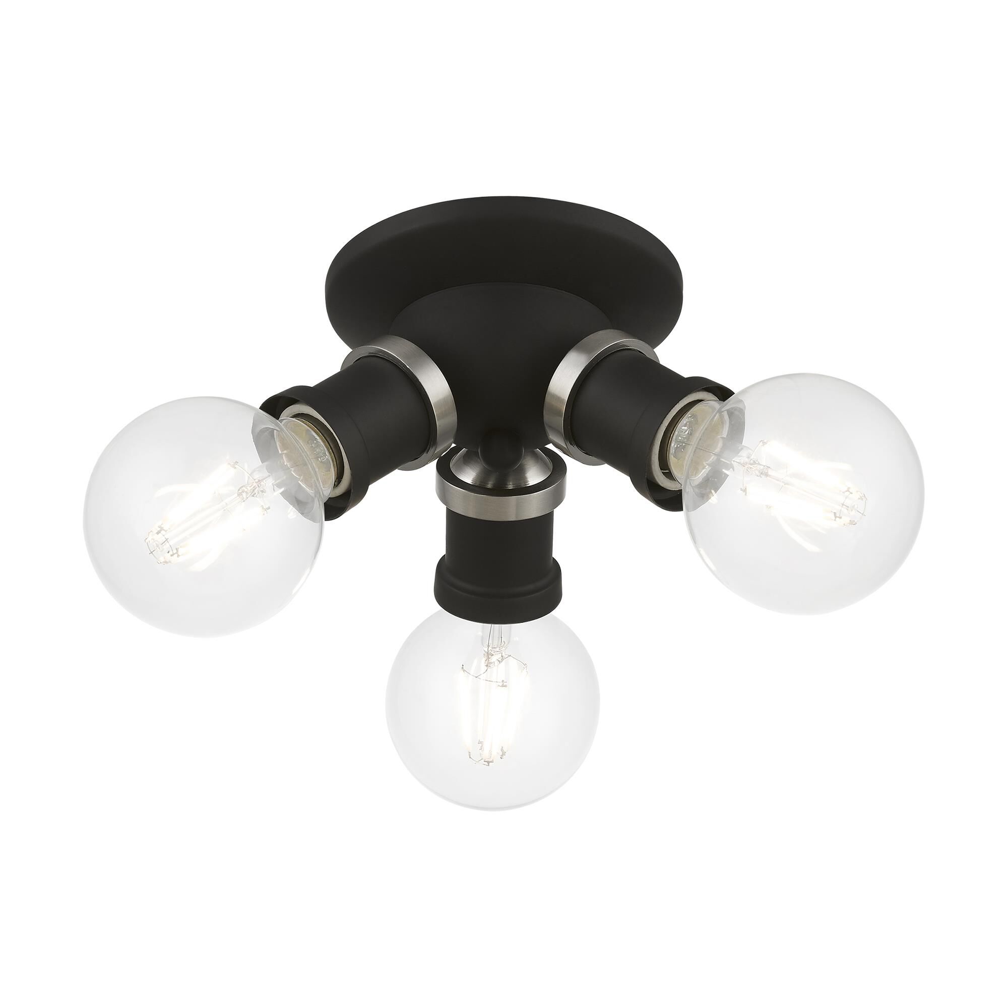 Lansdale 7 Inch 3 Light Flush Mount by Livex Lighting