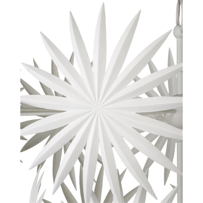 Marjorie Skouras Collection Bismarkia 43 Inch 13 Light Chandelier by Currey and Company