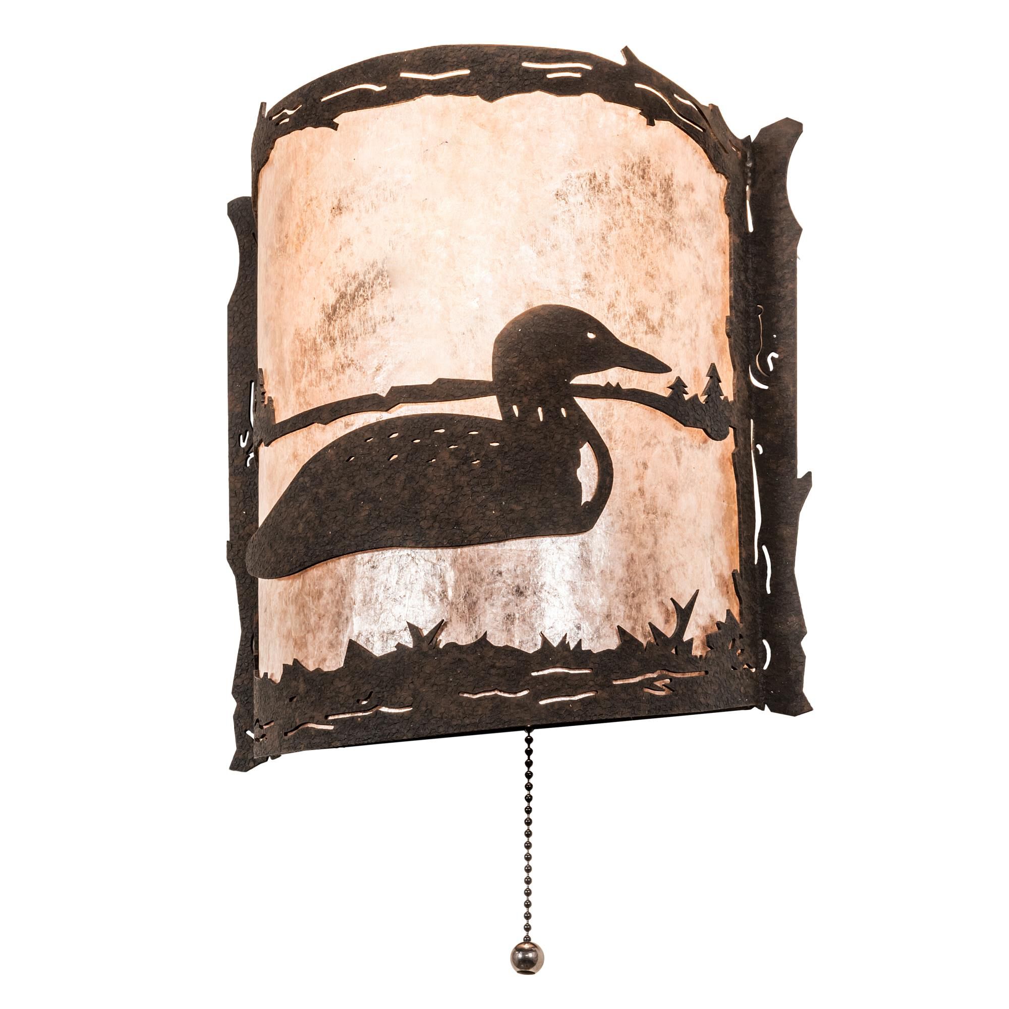 Meyda Lighting Loon 9 Inch Wall Sconce