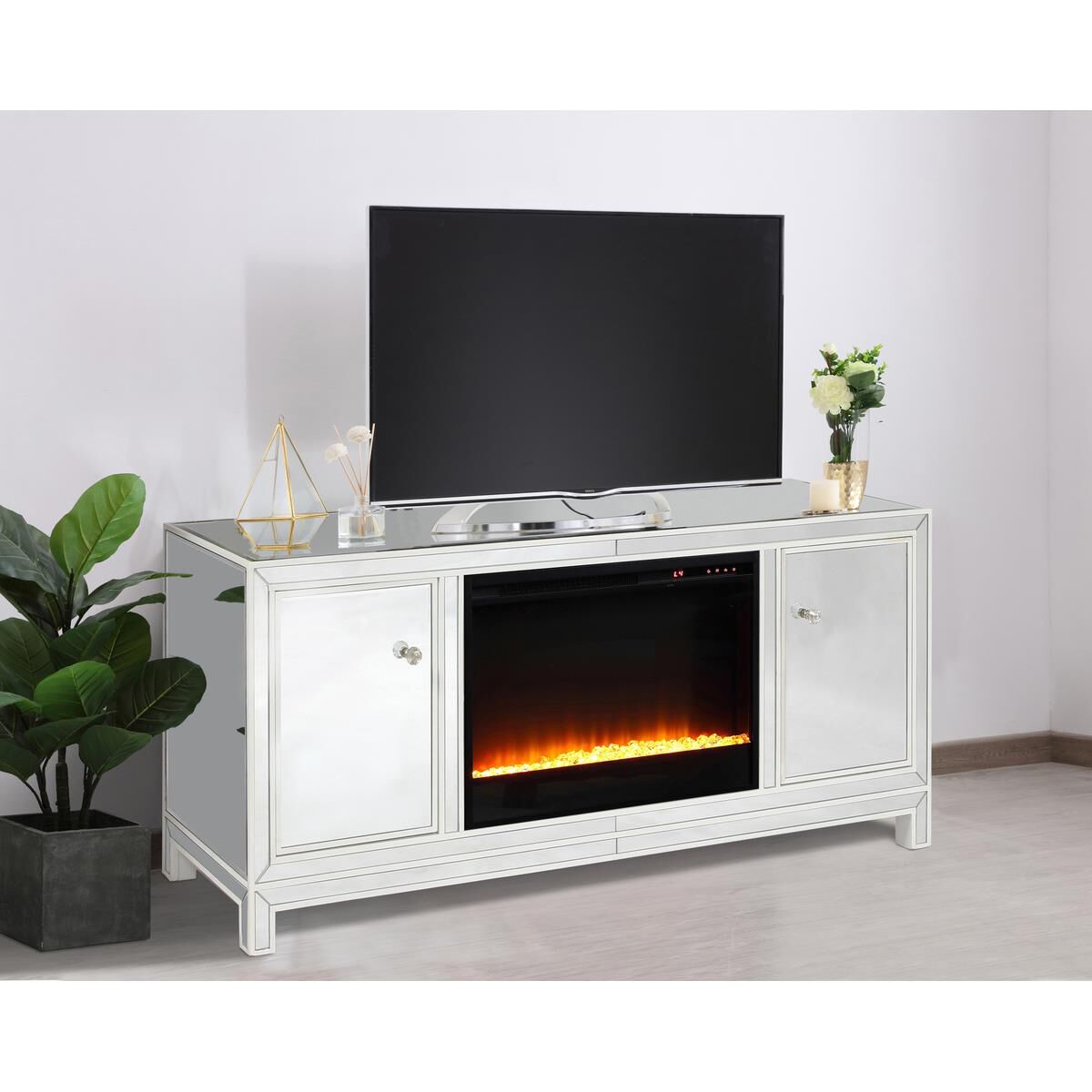 Reflexion 60 Inch Media Console by Elegant Decor