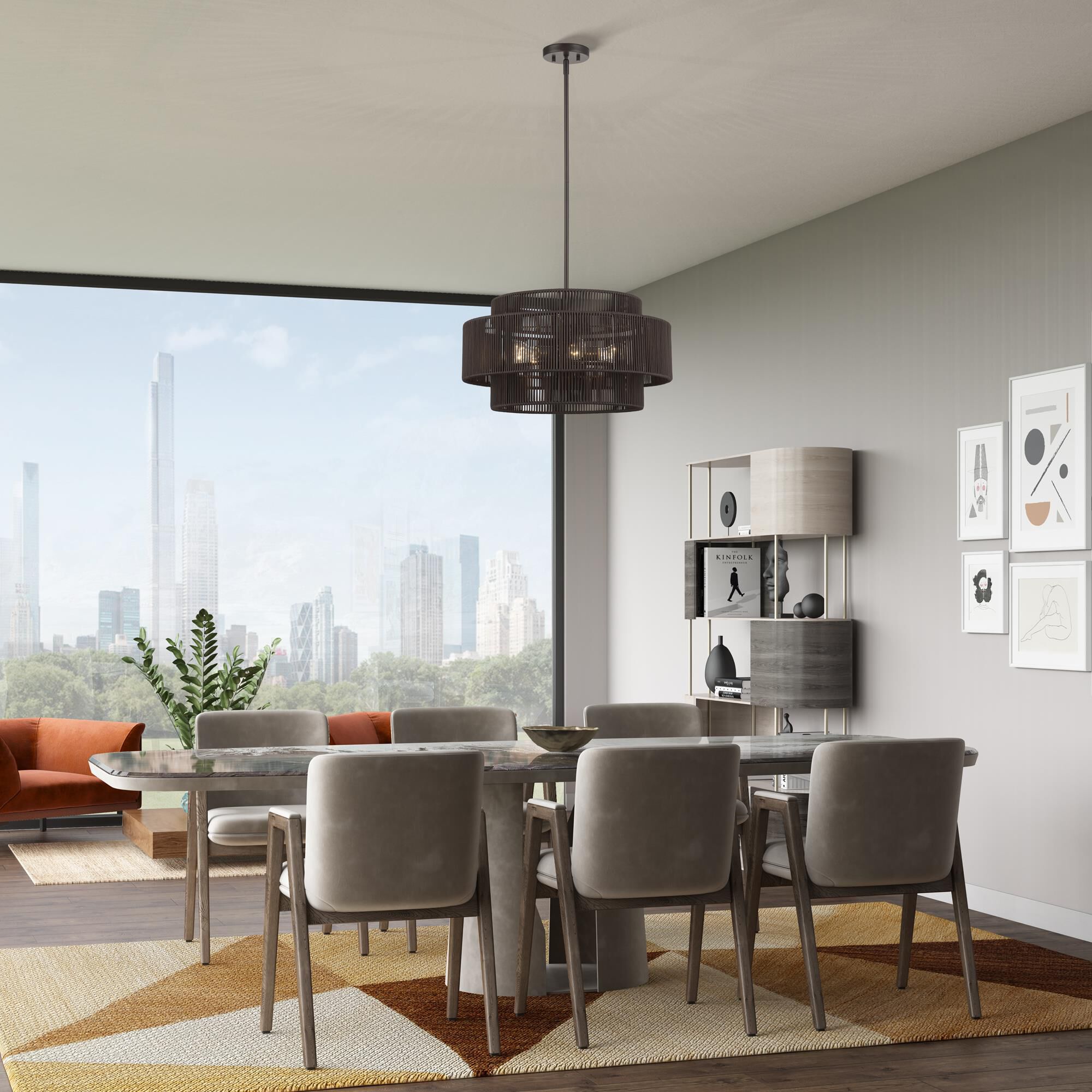 Acordia 22 Inch Large Pendant by Livex Lighting