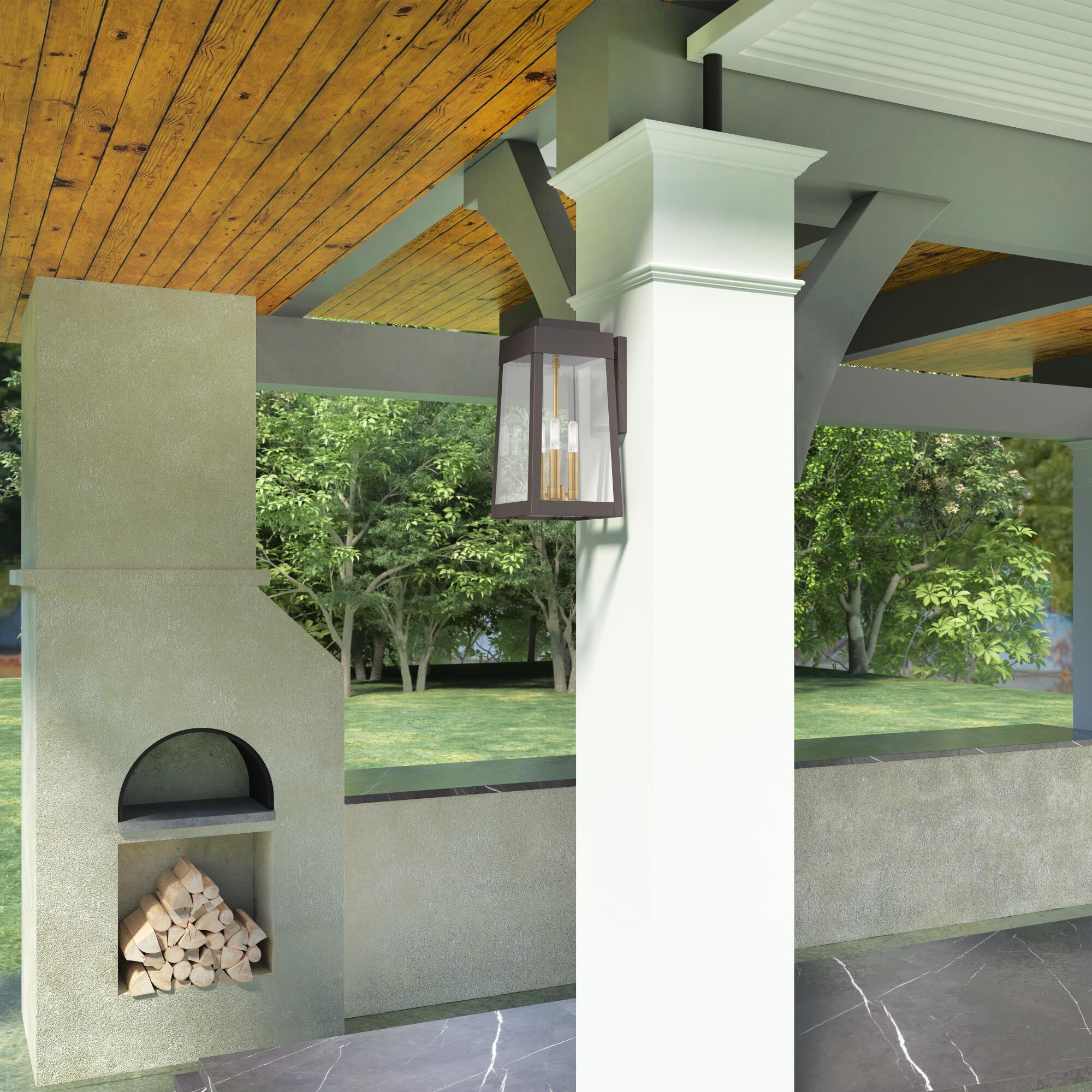 Oslo Outdoor Wall Light by Livex Lighting