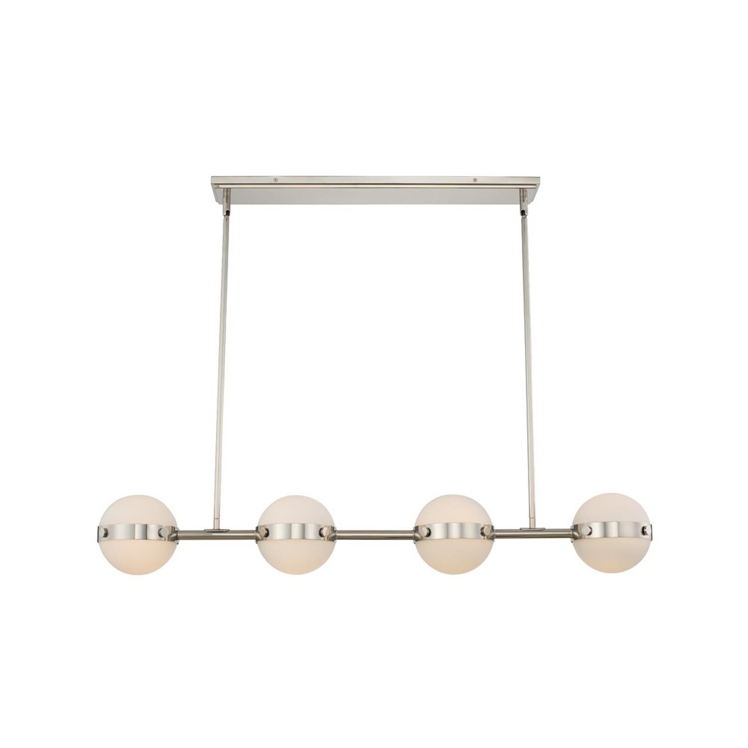 Tacoma 42 Inch 4 Light LED Linear Suspension Light by Kalco Lighting