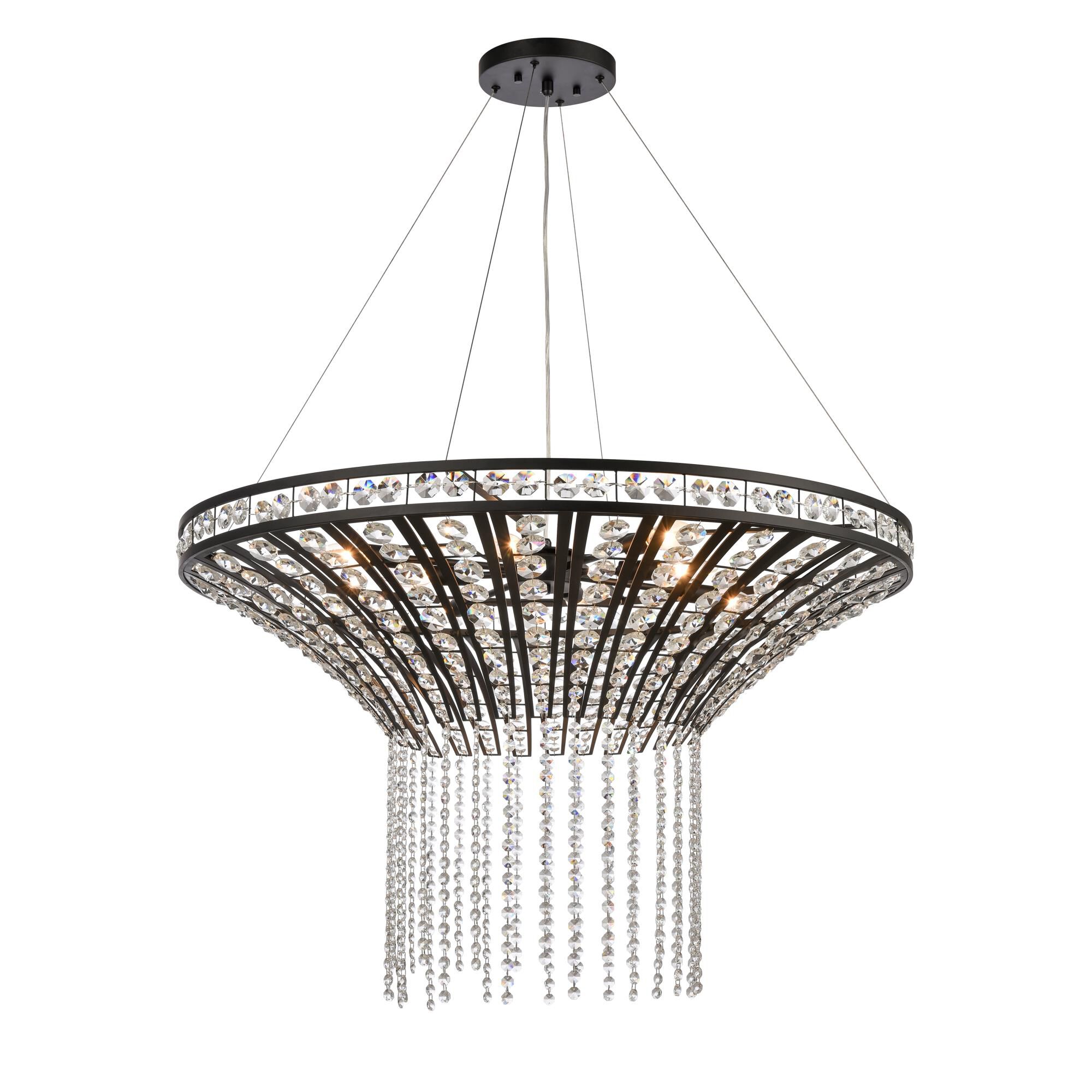 Fantania 97 Inch 8 Light Chandelier by ELK Home