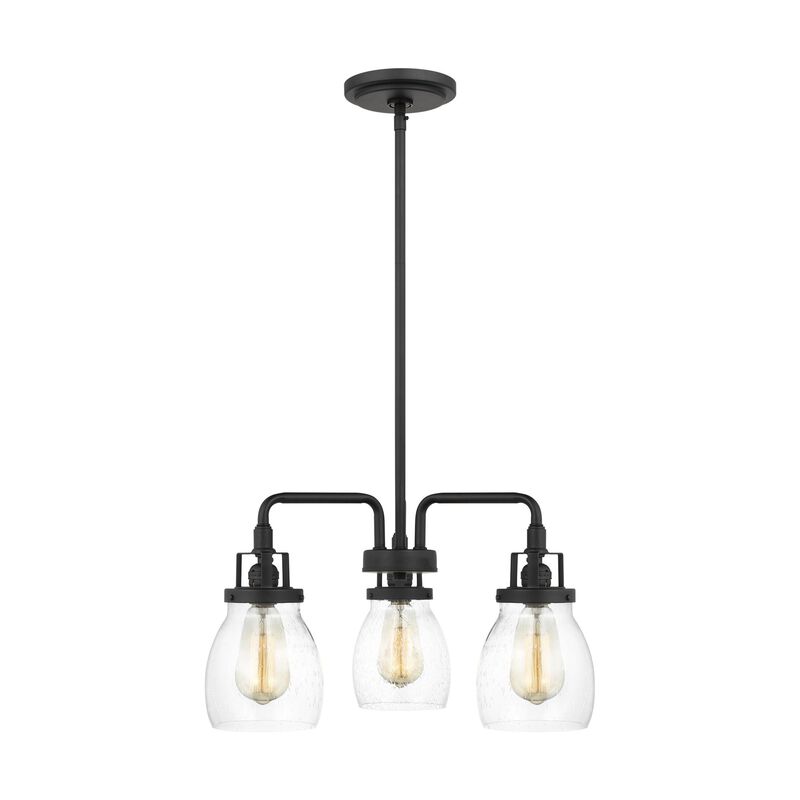 Belton 19 Inch 3 Light Mini Chandelier by Generation Lighting