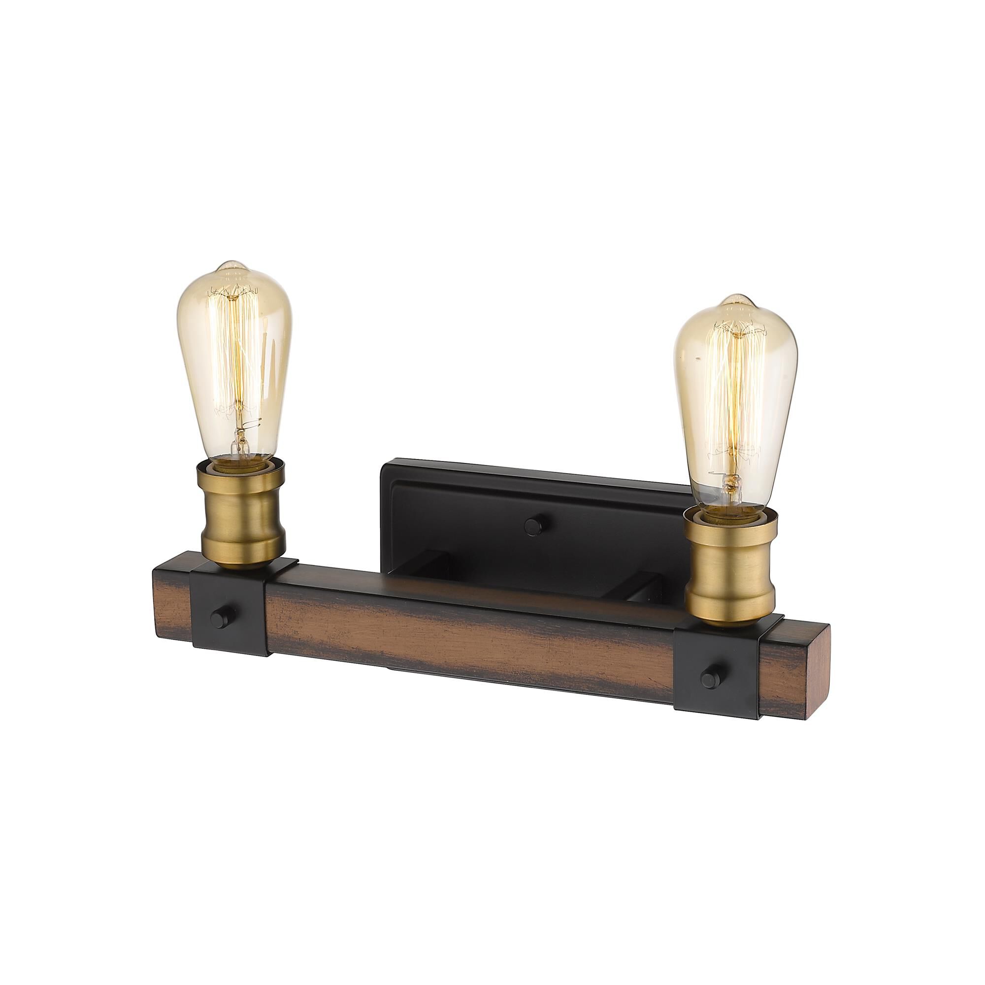 Shown in Rustic Mahogany finish and --- glass and --- shade