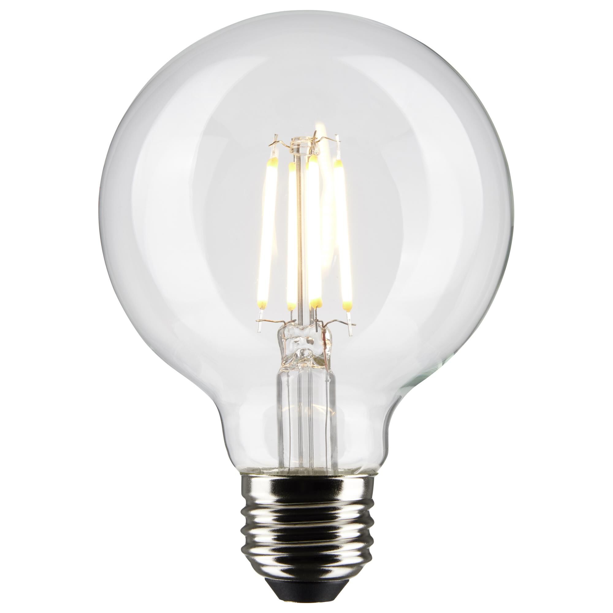 Dimmable 4.5 Watt 2700K G25 LED Light Bulb,
