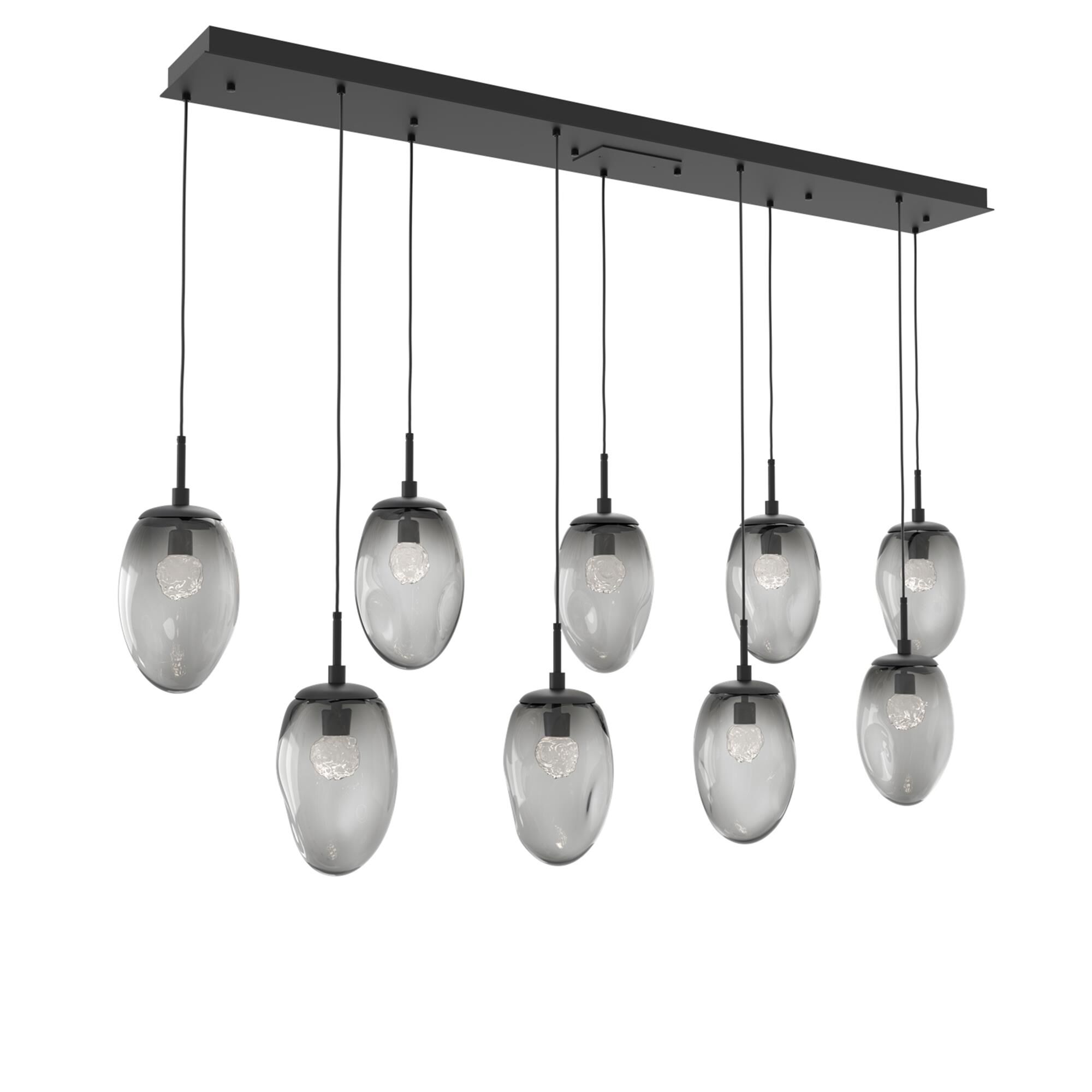 Levi Wilson Nebula 70 Inch 9 Light LED Linear Suspension Light by Hammerton Studio