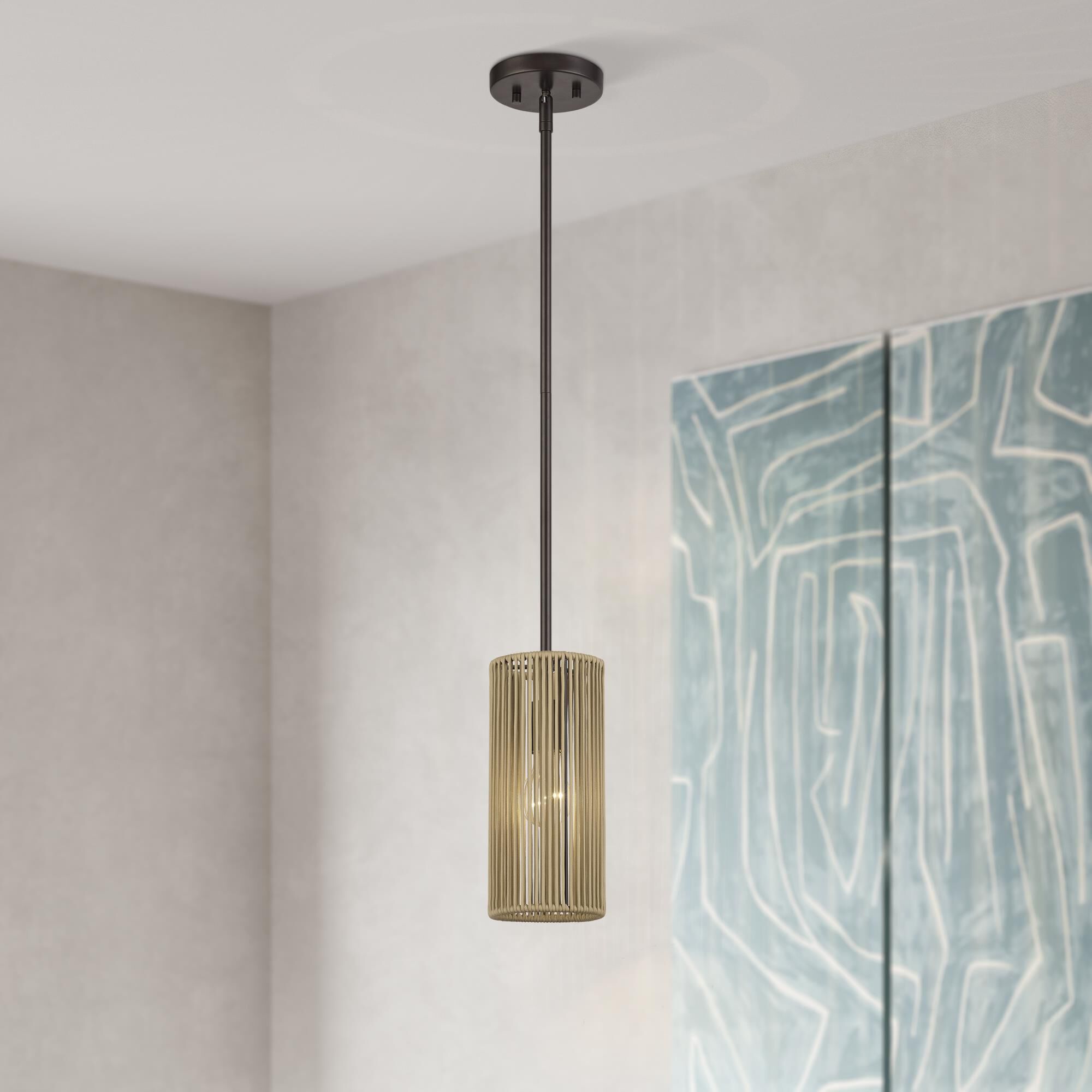 Acordia 5 Inch Mini Pendant by Livex Lighting