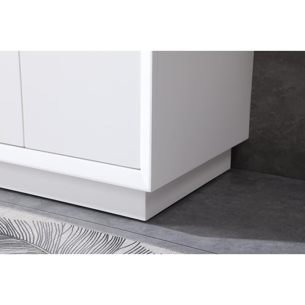 Shown in White finish