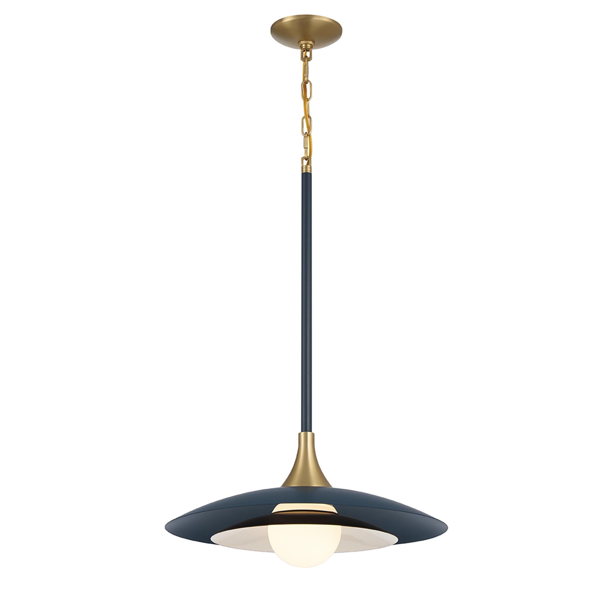 Shown in Blue and Black finish