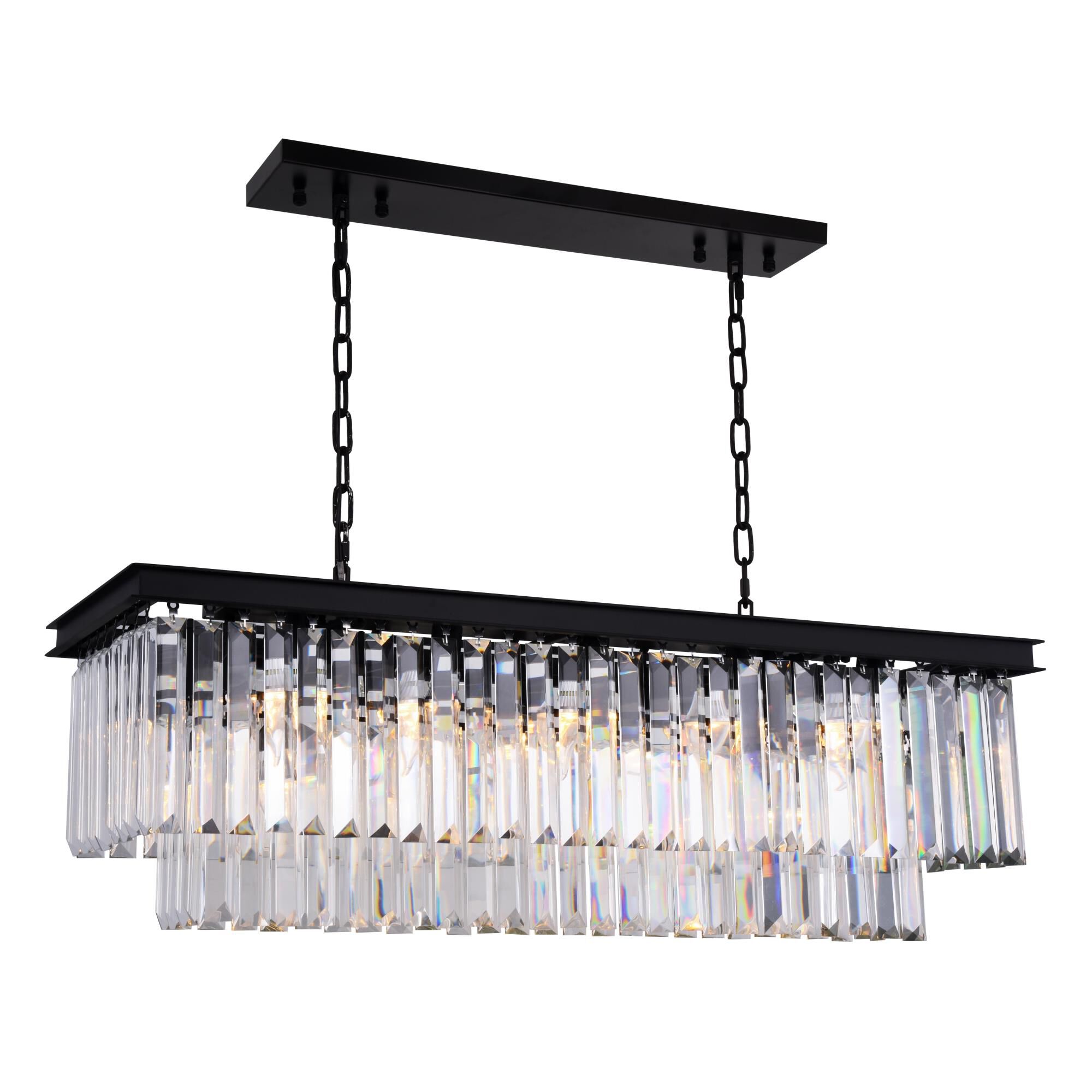Urban Classic Sydney 40 Inch 12 Light Mini Chandelier by Elegant Lighting
