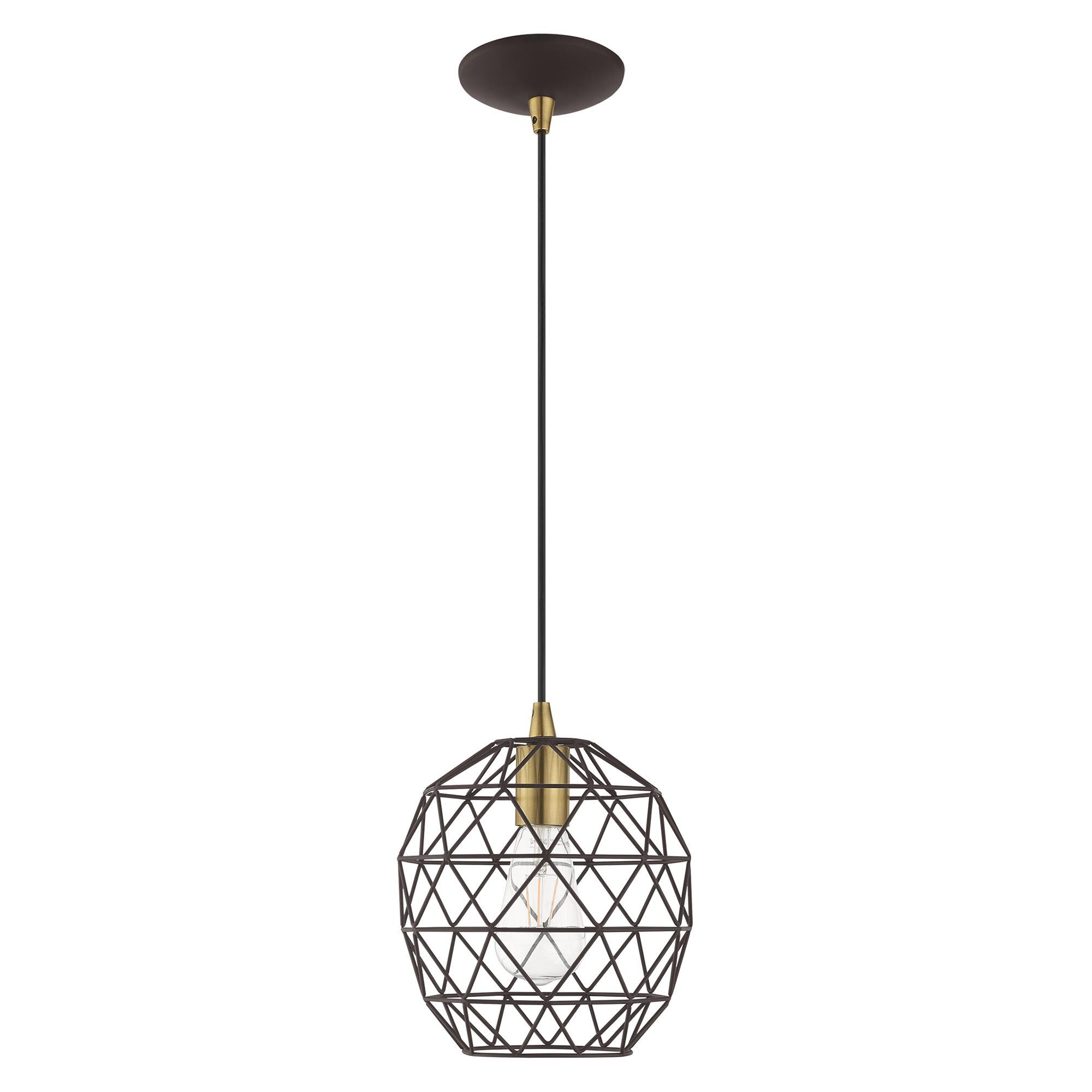 Livex Lighting Geometric Mini Pendant