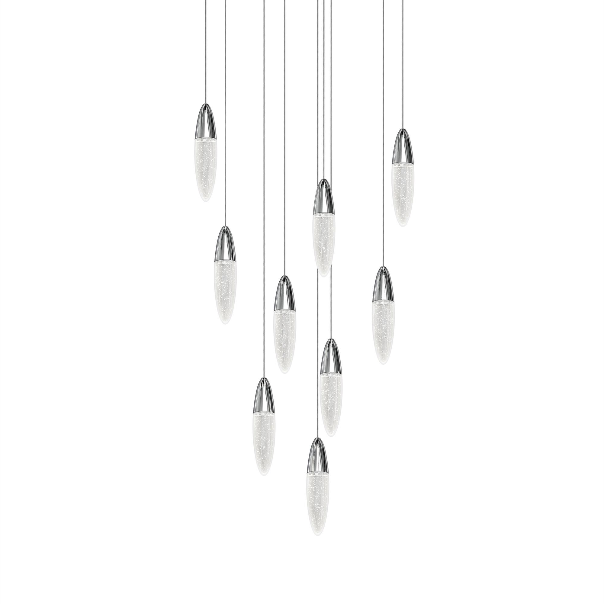 Sultana 24 Inch 9 Light Multi Light Pendant,