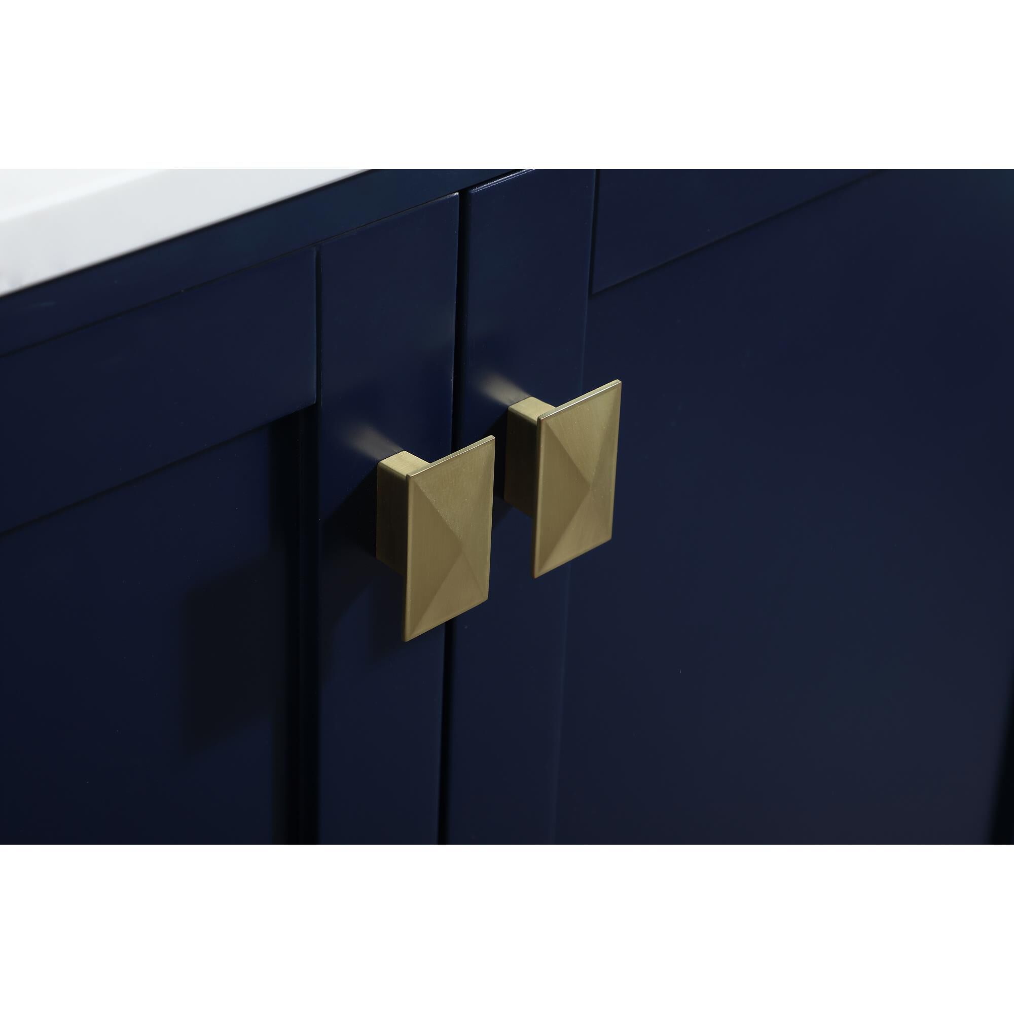 Shown in Blue finish