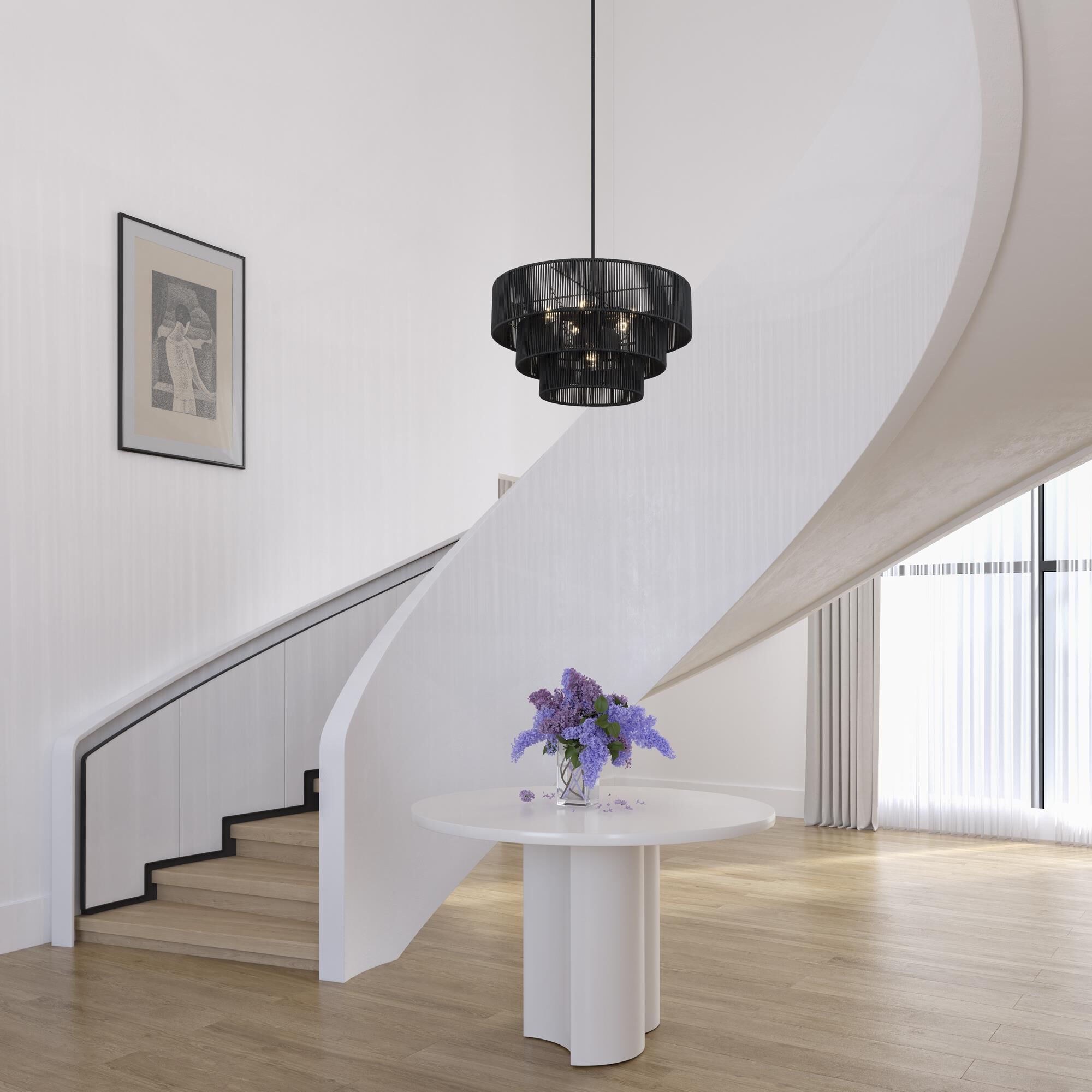 Acordia 23 Inch Large Pendant by Livex Lighting