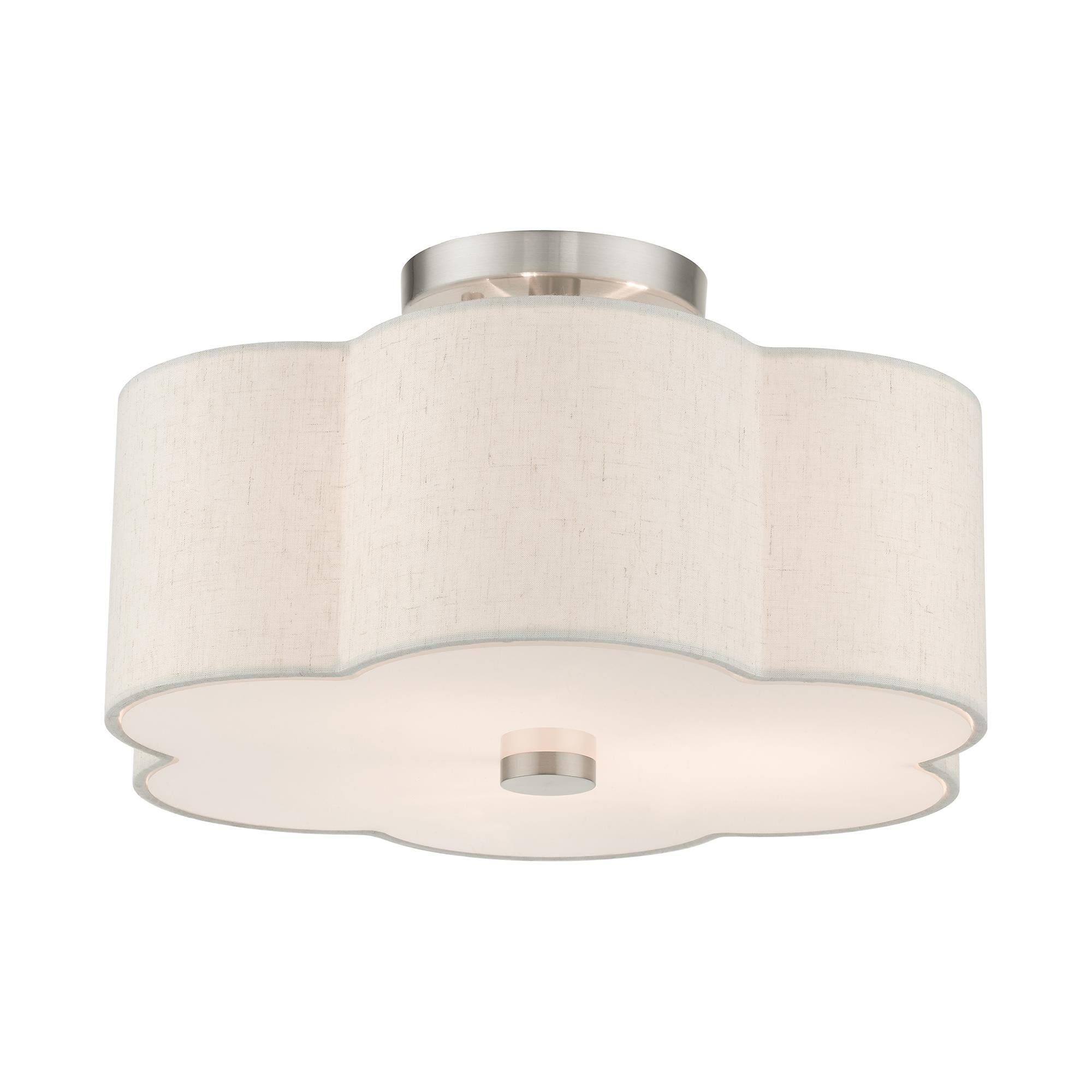 Solstice 3 Light Semi Flush Mount by Livex Lighting