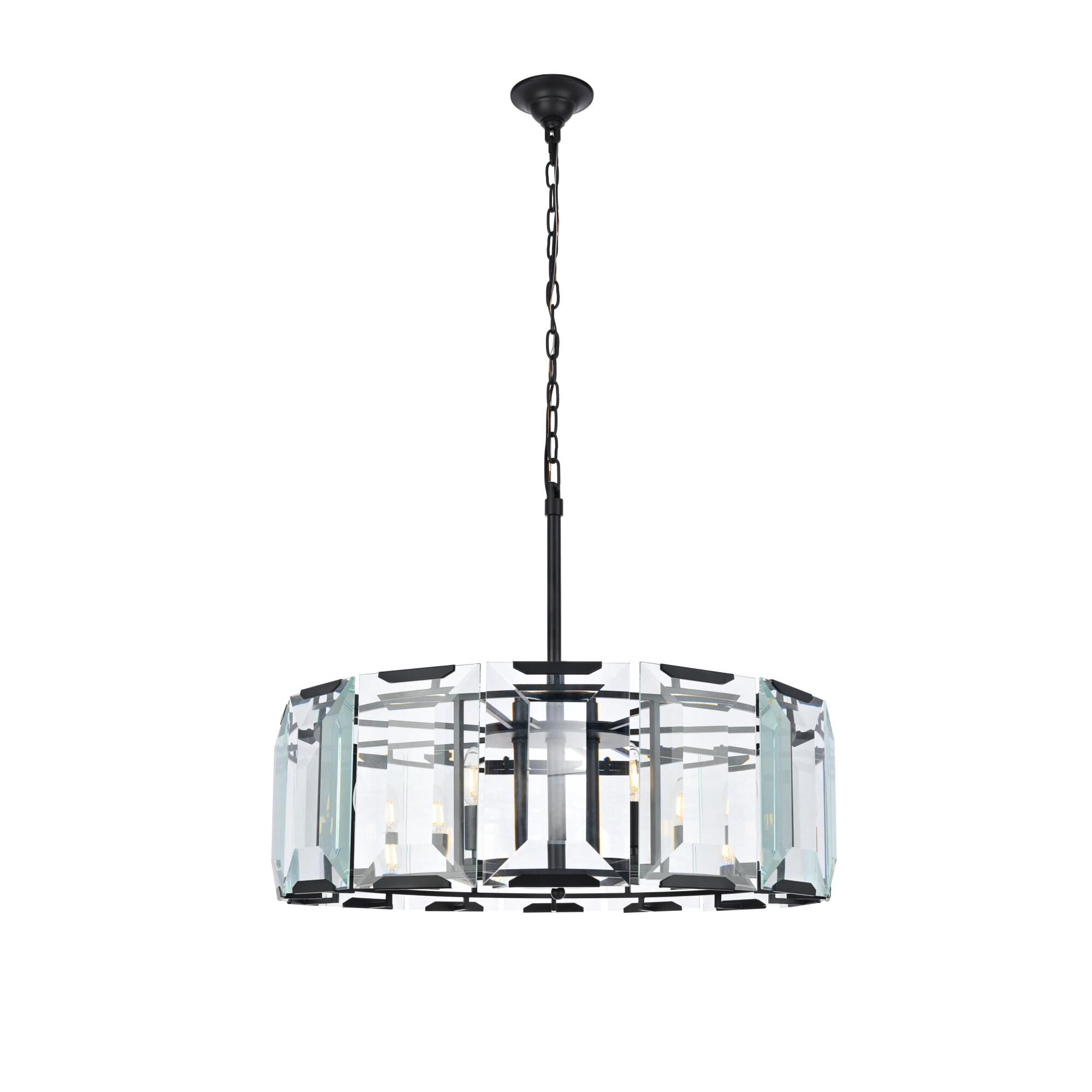 Urban Classic Monaco 30 Inch 8 Light Chandelier by Elegant Lighting