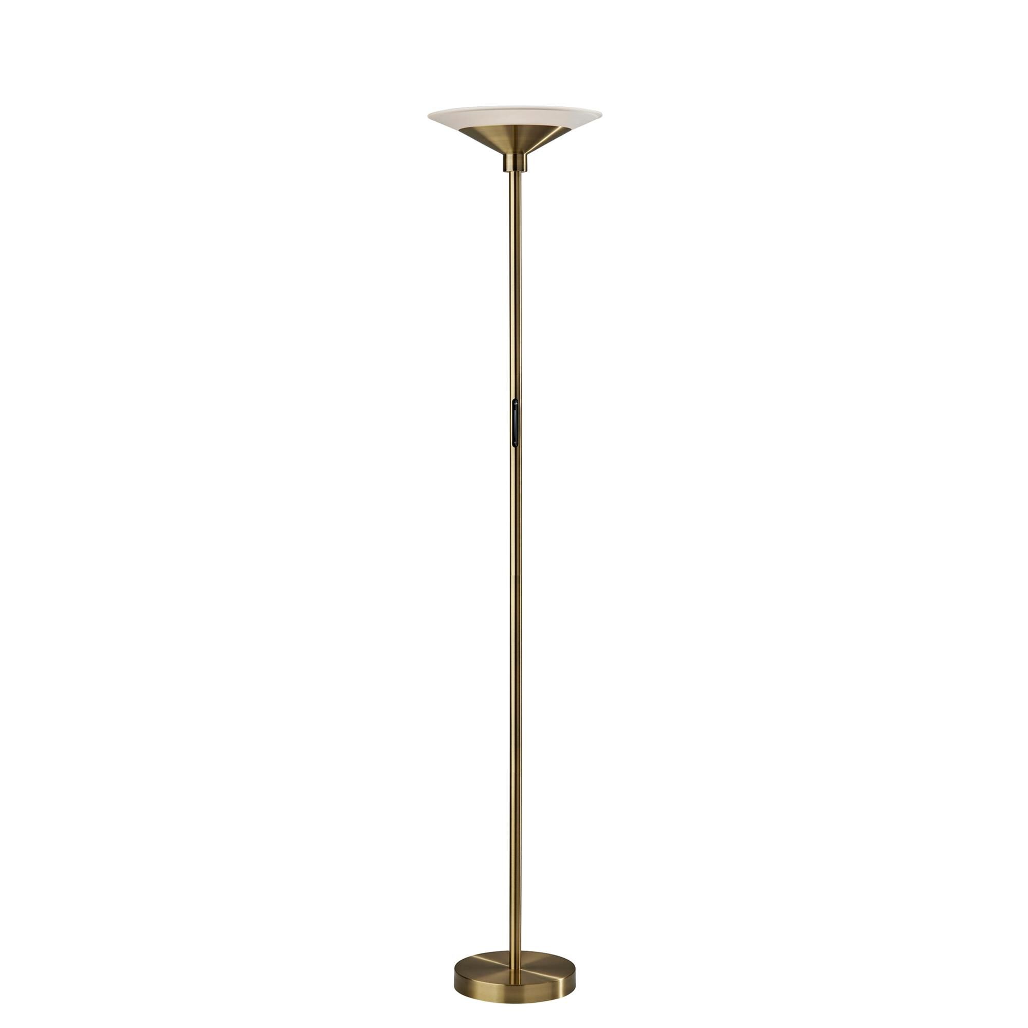 Solar 71 Inch Torchiere Lamp,