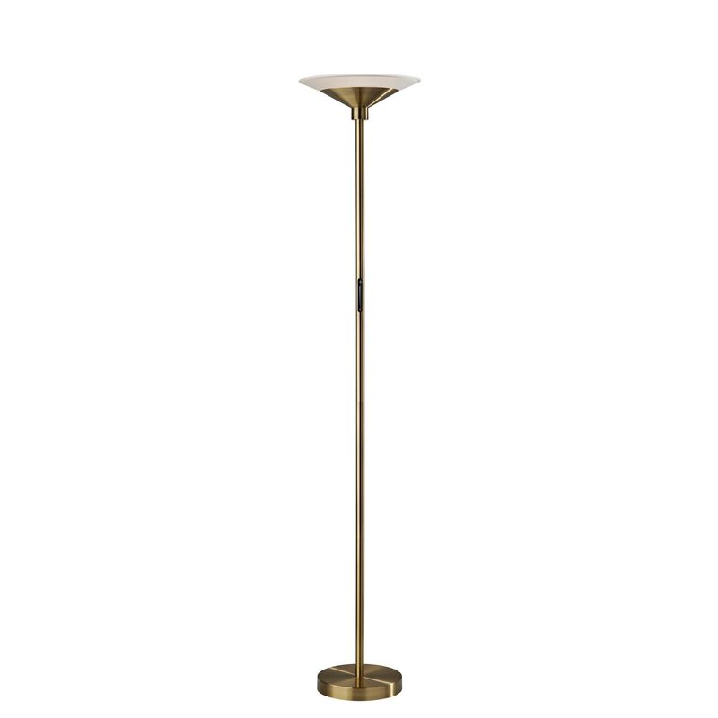 Solar 71 Inch Torchiere Lamp by Adesso