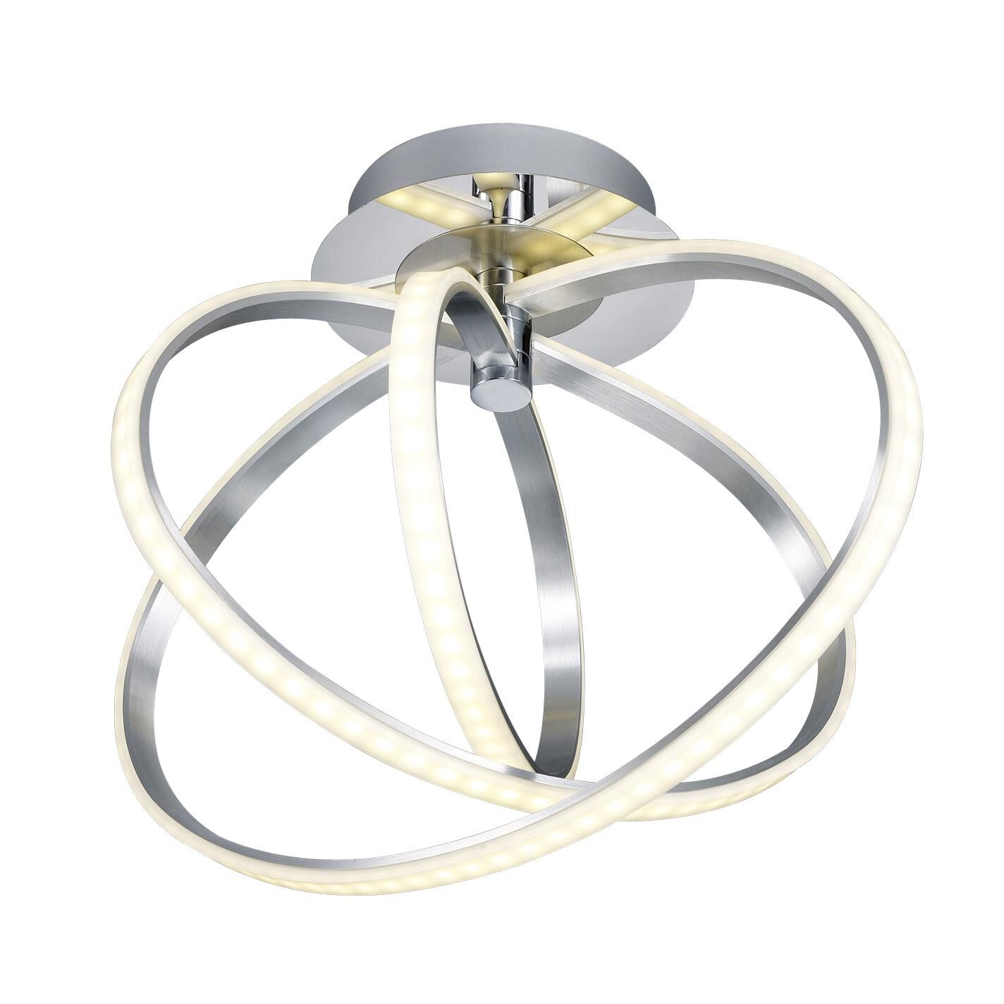 Corland 19 Inch 1 Light LED Semi Flush Mount by Arnsberg