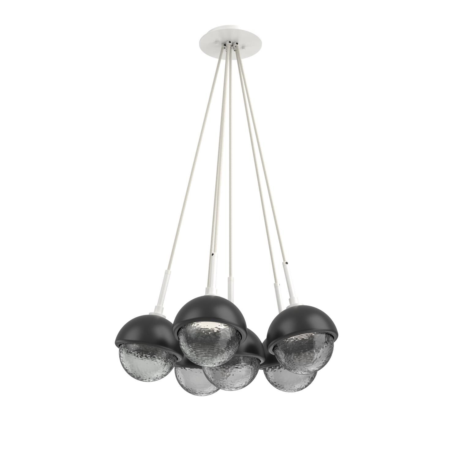 Levi Wilson Cabochon 19 Inch Multi Pendant Light by Hammerton Studio